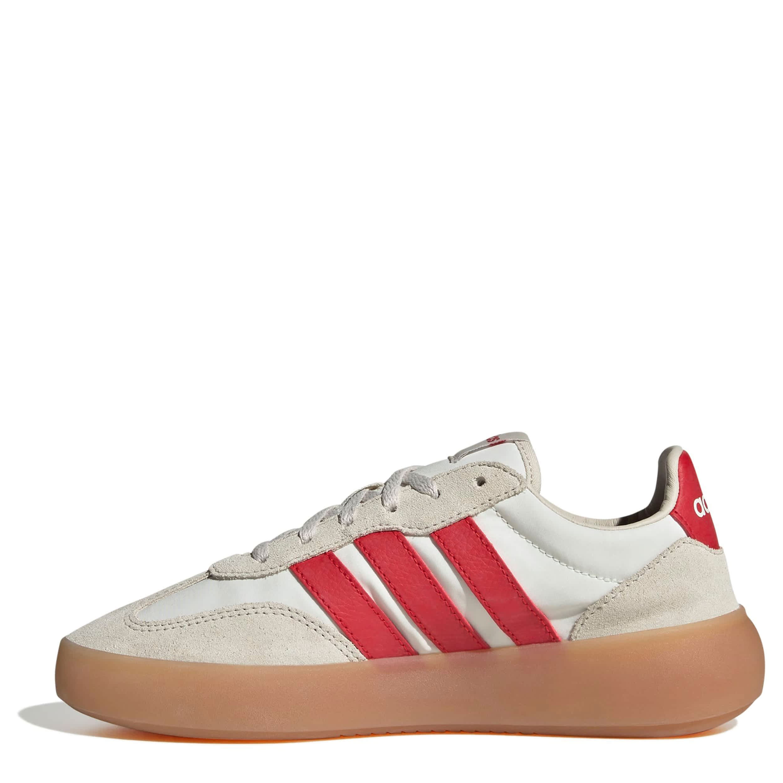 ADIDAS-BOYS BIG KID BARREDA DECODE SNEAKER-WHITE & RED