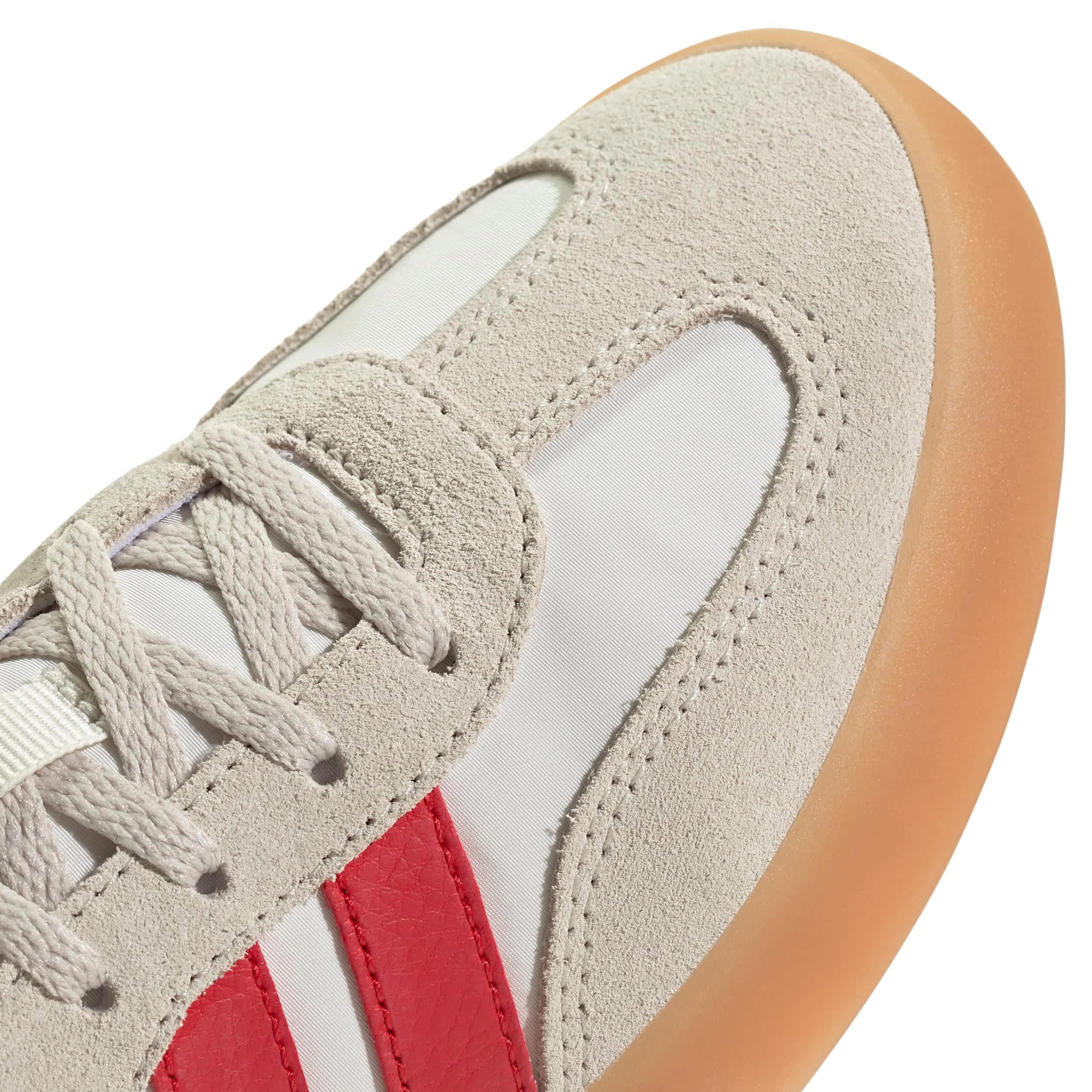 ADIDAS-BOYS BIG KID BARREDA DECODE SNEAKER-WHITE & RED