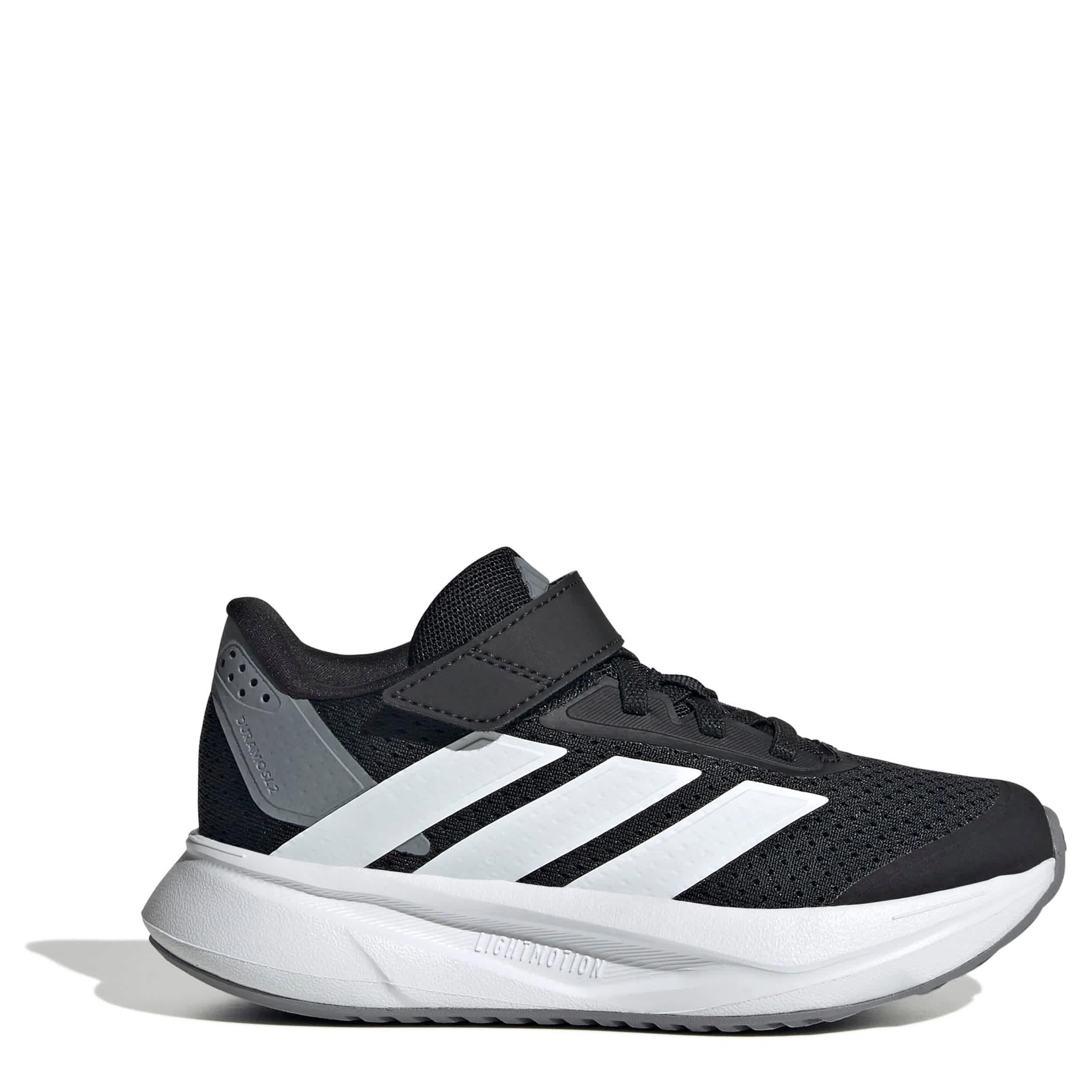 ADIDAS-BOYS LITTLE KID DURAMO SL2 SNEAKER-BLACK & WHITE