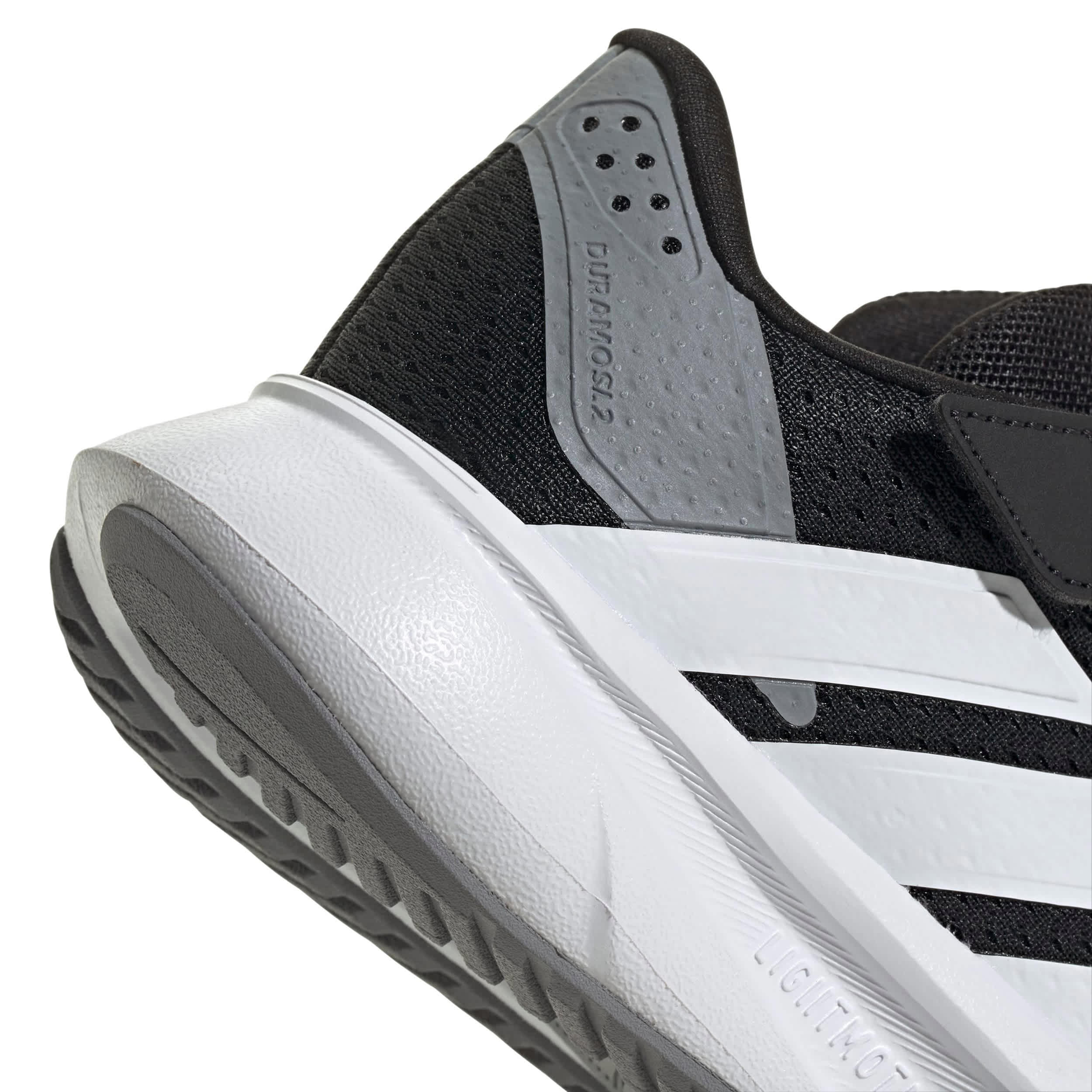 ADIDAS-BOYS LITTLE KID DURAMO SL2 SNEAKER-BLACK & WHITE