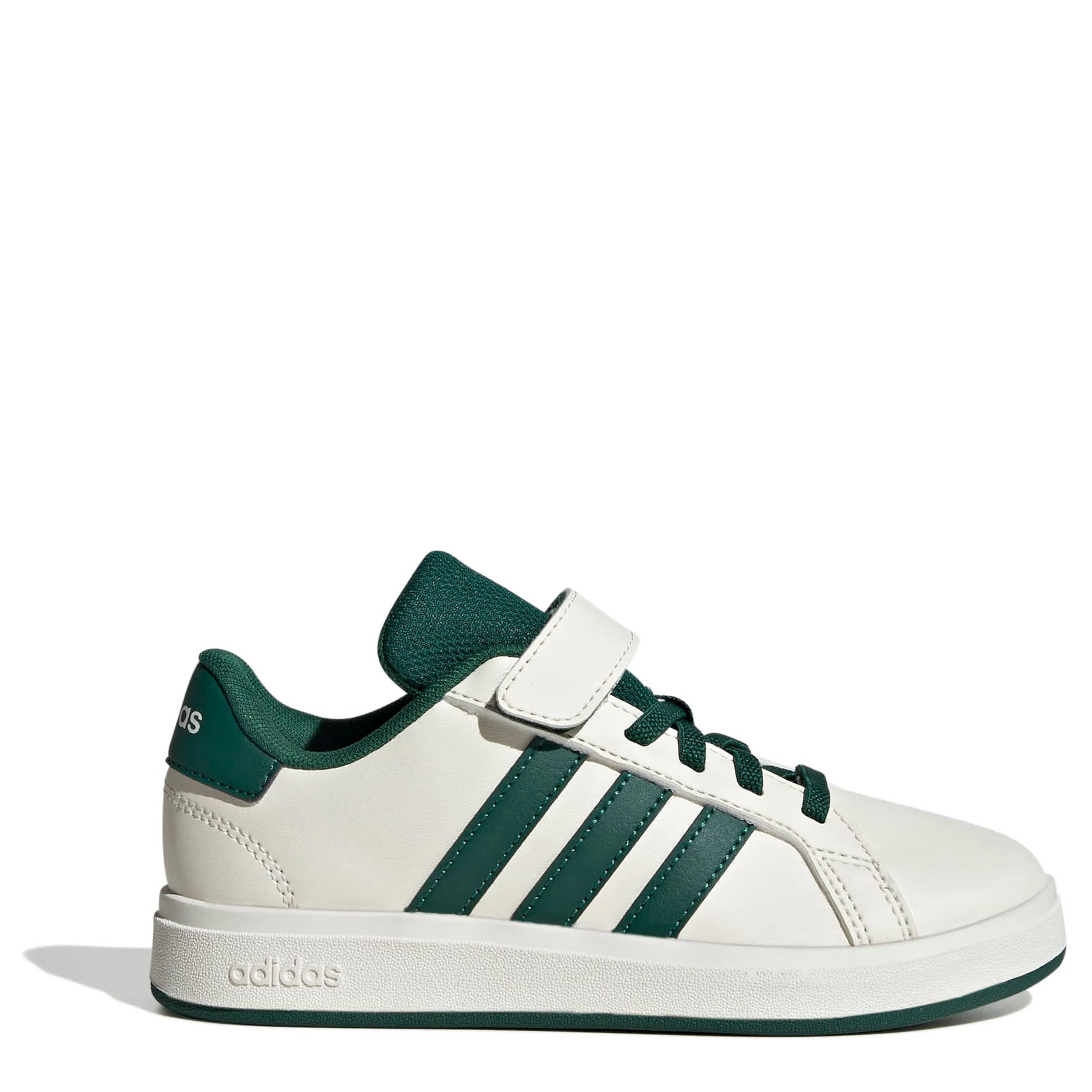 ADIDAS BOYS LITTLE KID GRAND COURT 2.0 SNEAKER - WHITE