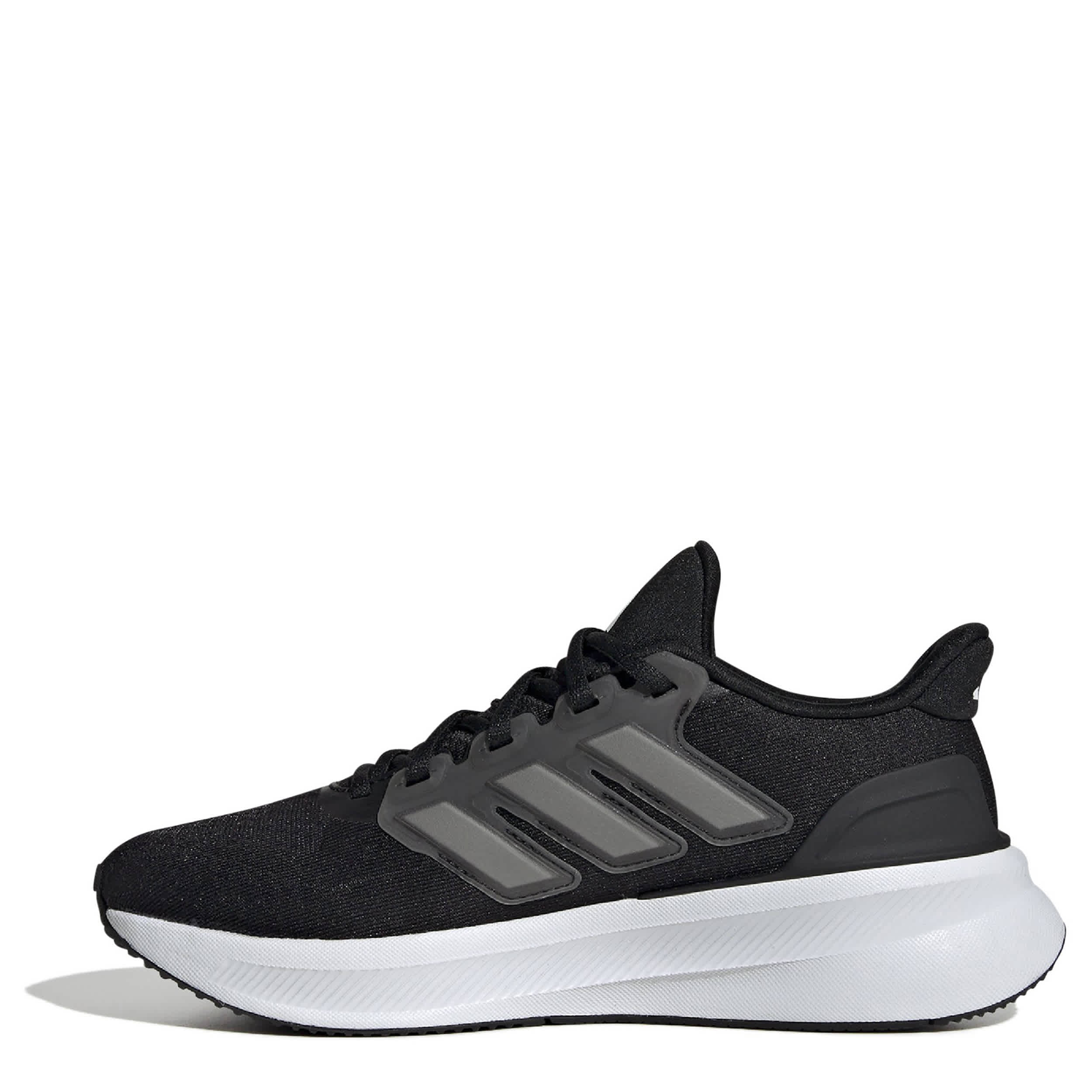 ADIDAS-BOYS BIG KID ULTRARUN 5 RUNNING SHOE-BLACK & WHITE