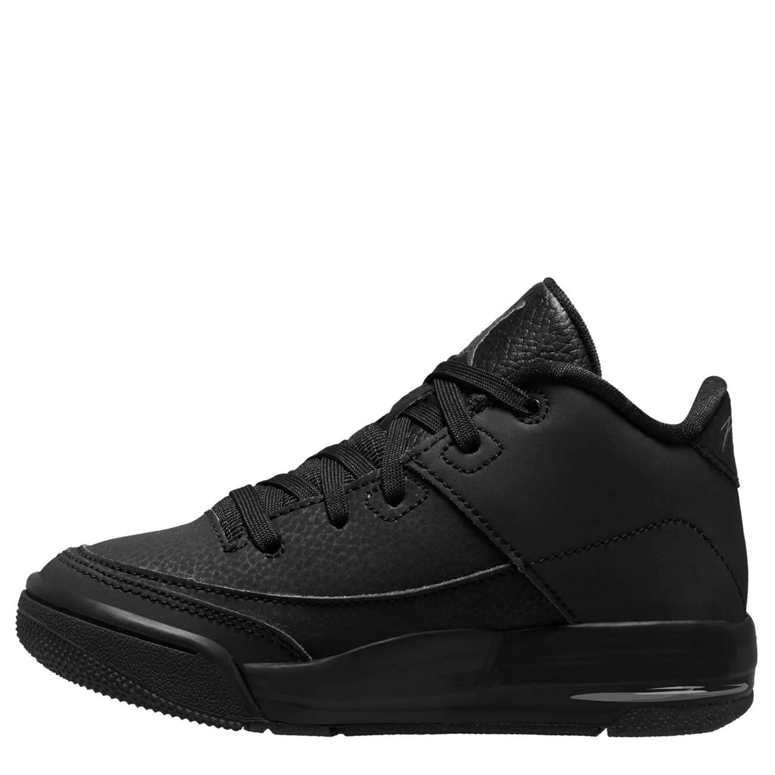 JORDAN-BOYS LITTLE KID FLIGHT ORIGIN SNEAKER-BLACK & DARK GREY