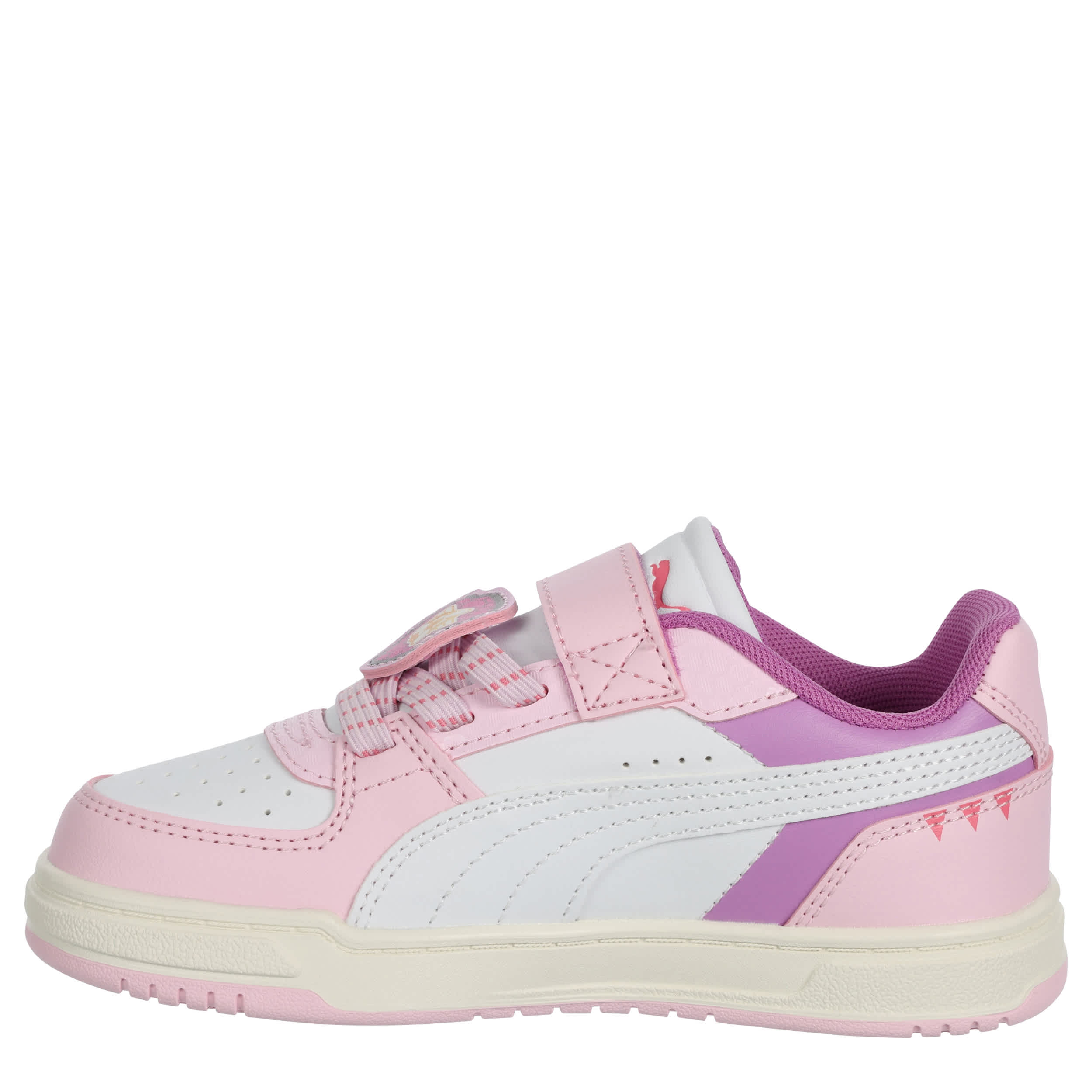 PUMA-GIRLS LITTLE KID PAW PATROL CAVEN 3.0 SNEAKER-PINK & WHITE