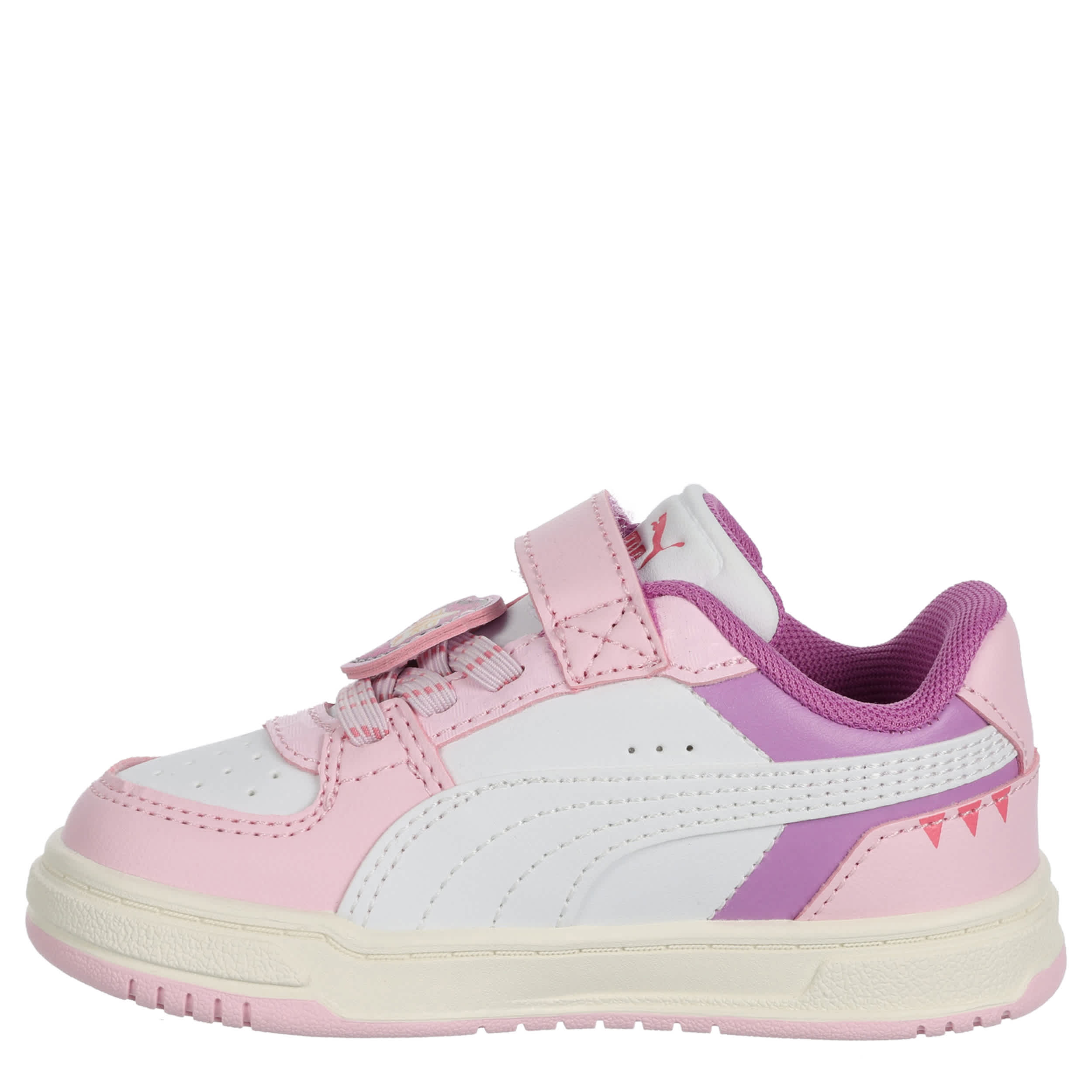 PUMA-GIRLS INFANT-TODDLER PAW PATROL CAVEN 3.0 SNEAKER-PINK & WHITE