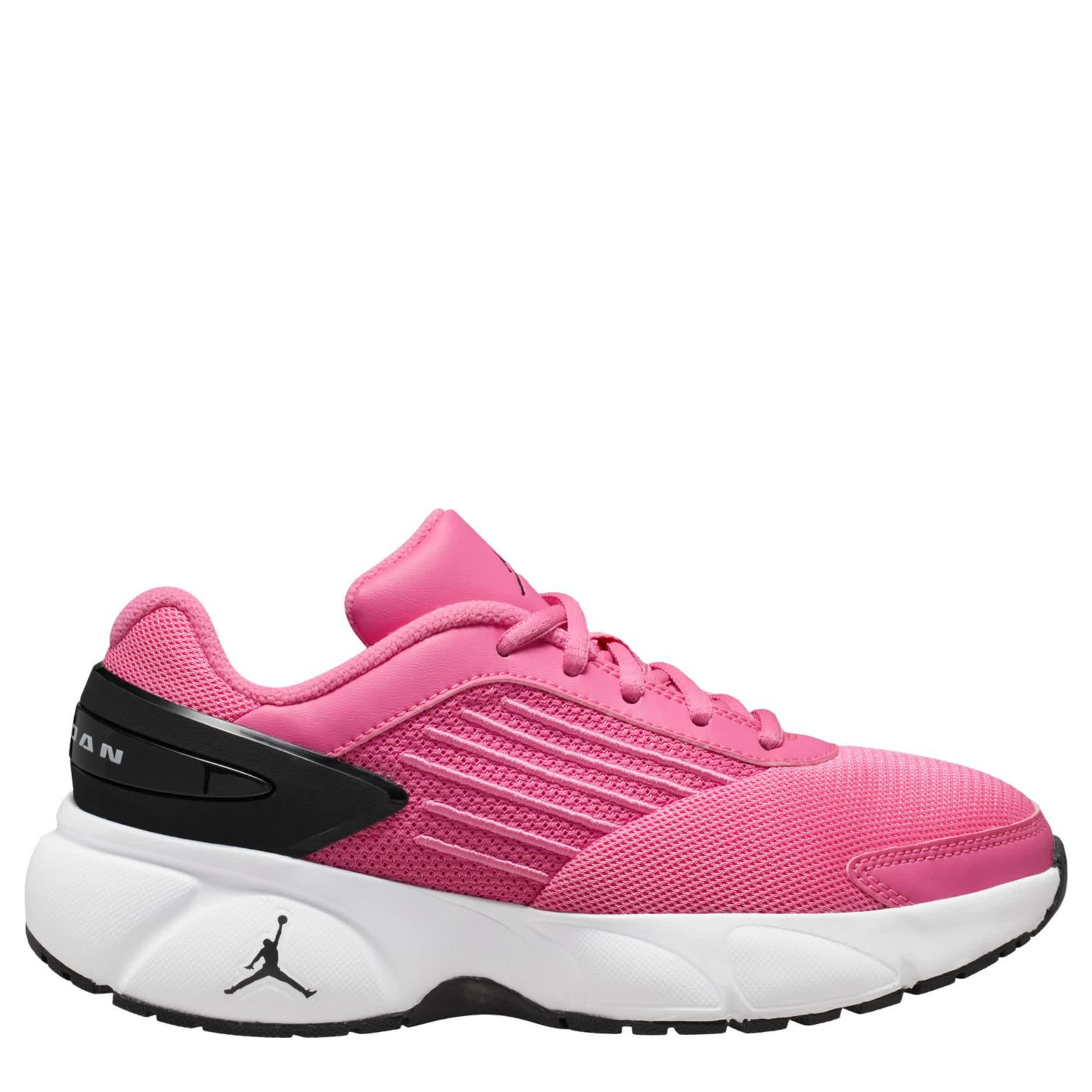 JORDAN-GIRLS BIG KID JORDAN TRUNNER FLOW SNEAKER-PINK & WHITE