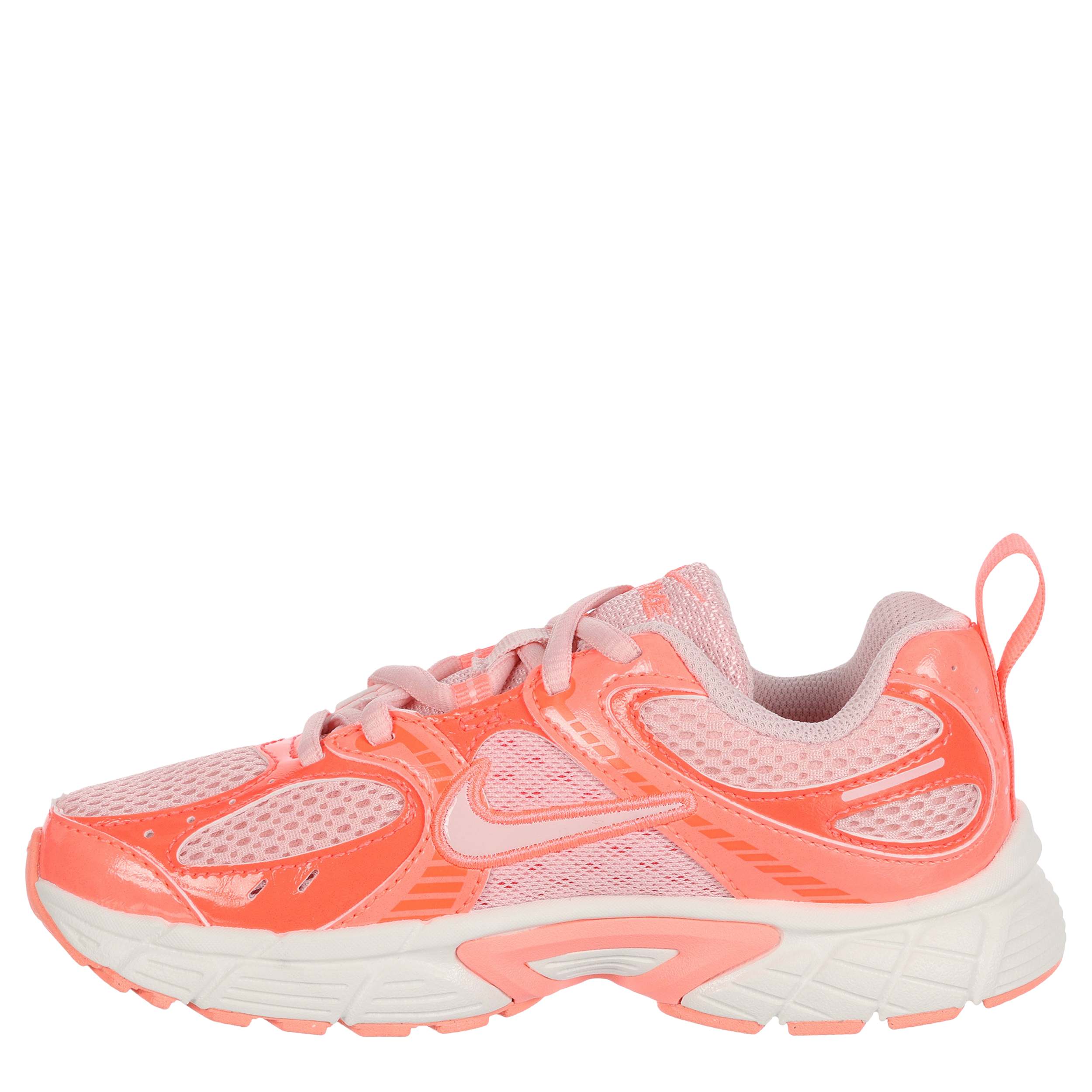 NIKE-GIRLS LITTLE KID V5 RNR SNEAKER-CORAL & BRIGHT PINK