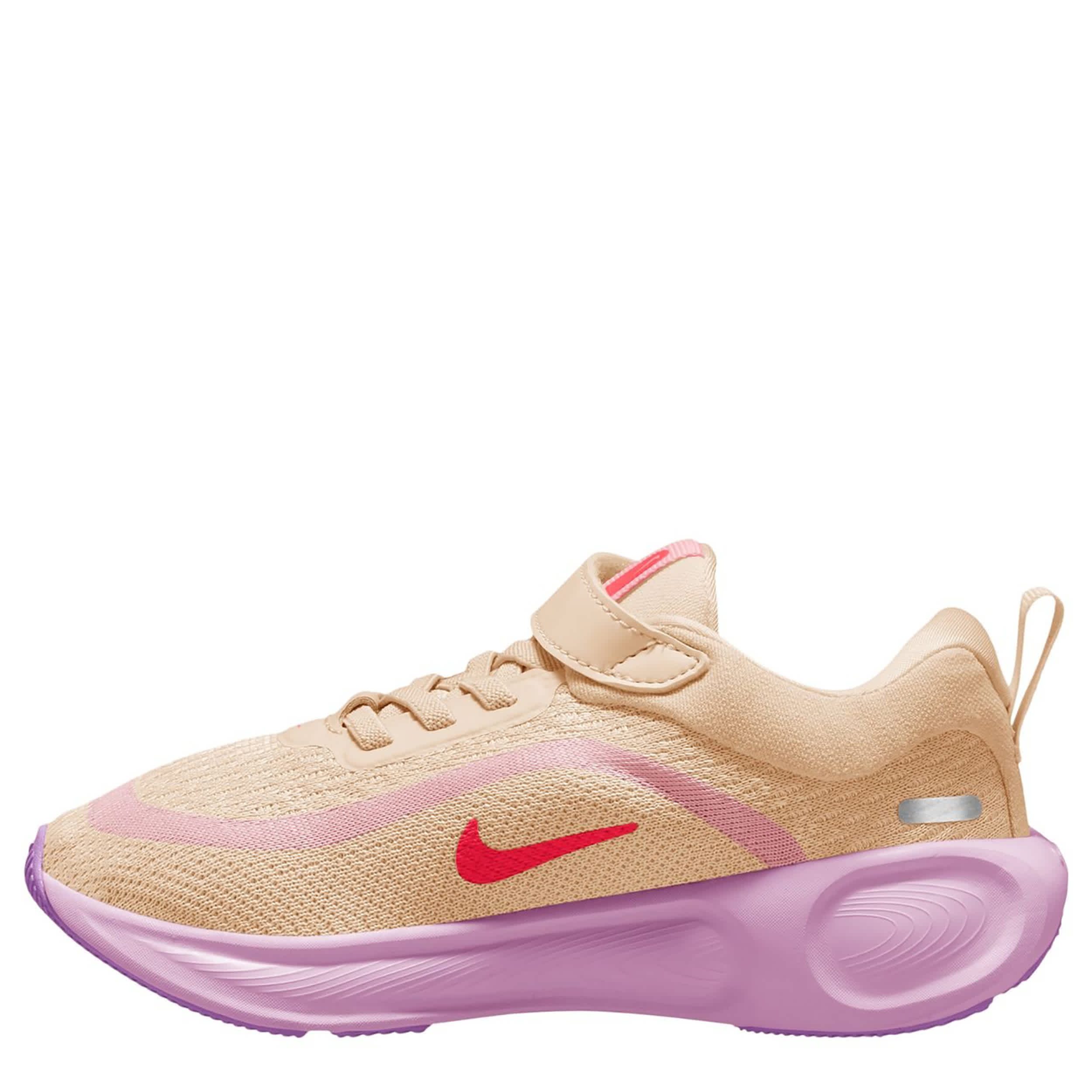 NIKE-GIRLS LITTLE KID STELLAR RIDE RUNNING SHOE-PINK & BRIGHT PINK