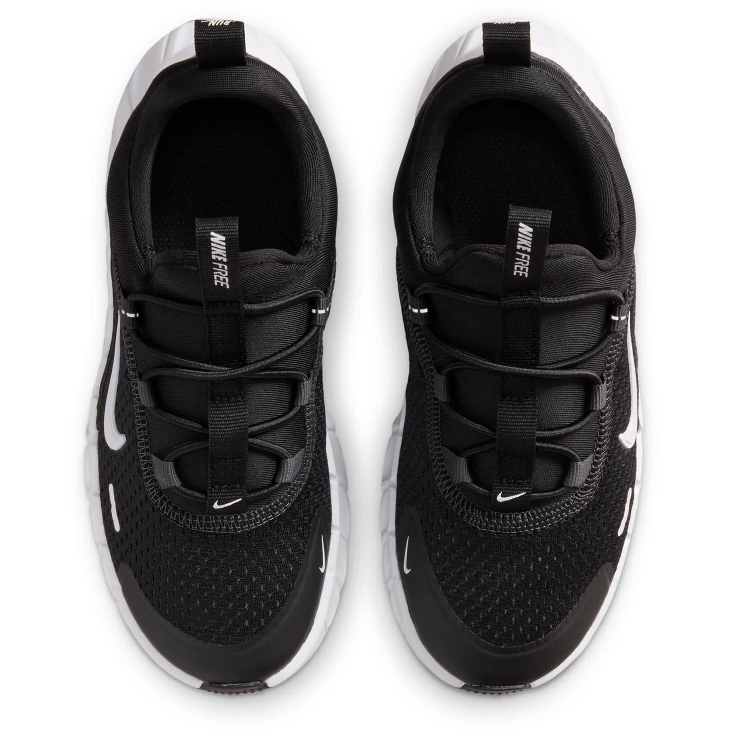 NIKE-BOYS LITTLE KID FREE RIDE RUNNING SHOE-BLACK & WHITE
