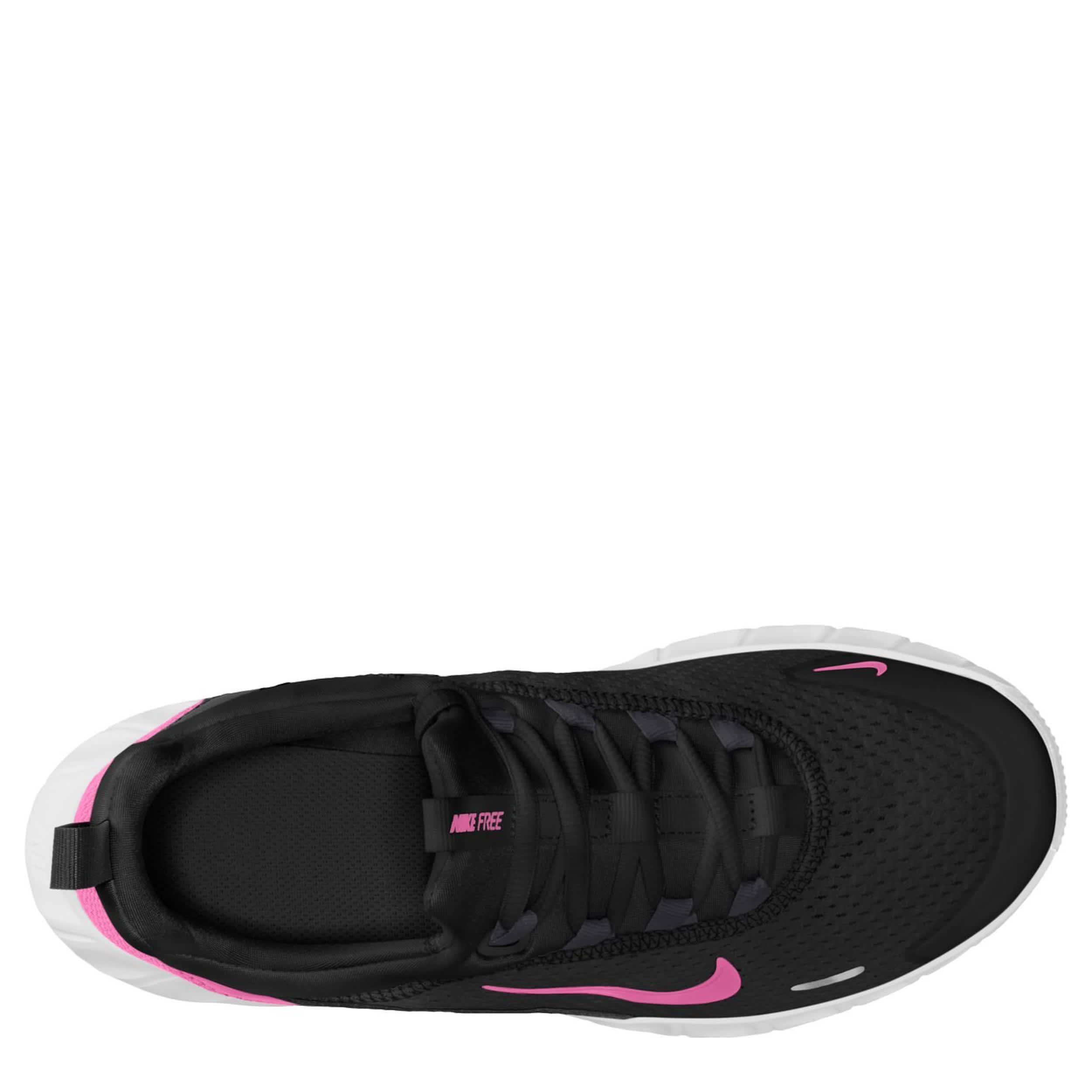 NIKE-GIRLS BIG KID FREE RIDE RUNNING SHOE-BLACK & PINK