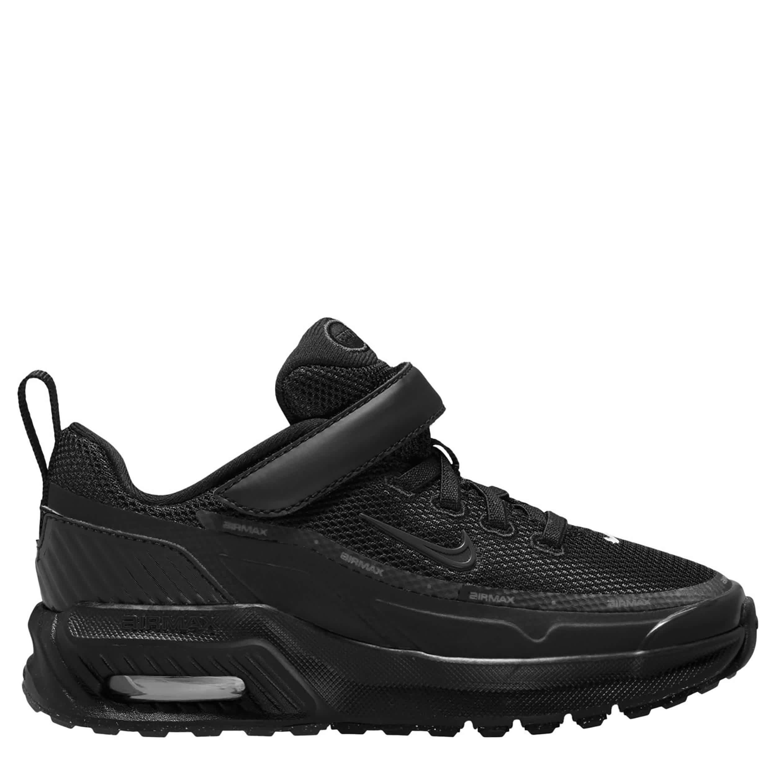 NIKE-BOYS LITTLE KID AIR MAX BIA SNEAKER-BLACK & BLACK