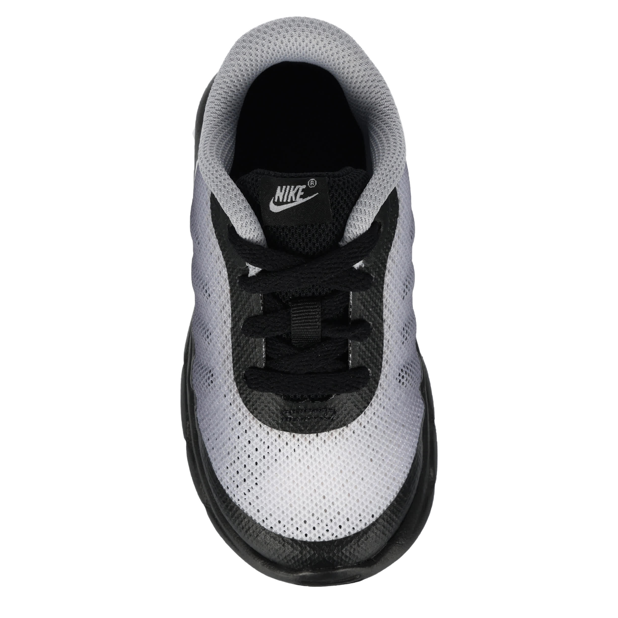 NIKE-BOYS INFANT TODDLER AIR MAX INVIGOR SNEAKER-BLACK & GREY