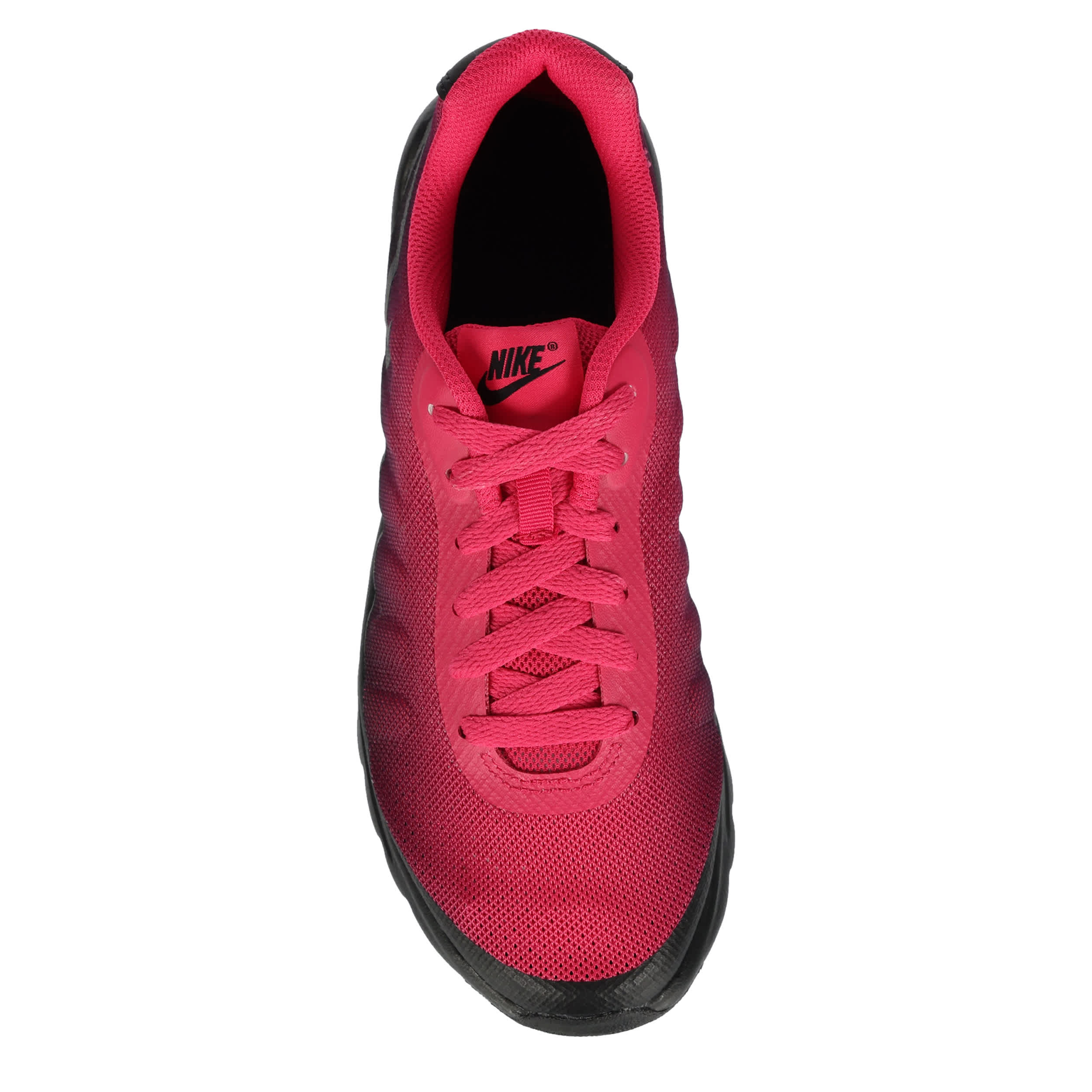 NIKE-GIRLS BIG KID AIR MAX INVIGOR SNEAKER-BLACK & FUSCHIA