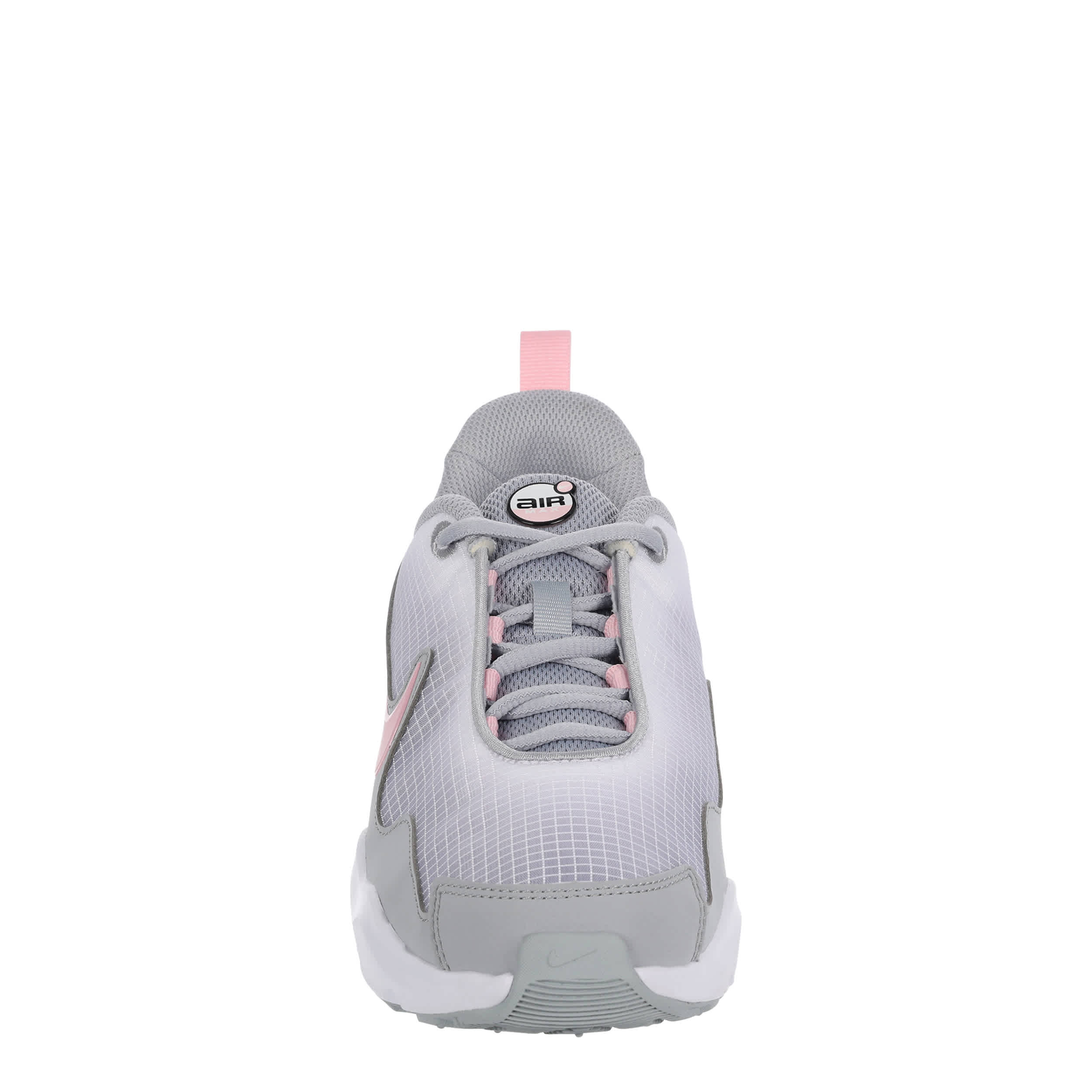 NIKE-GIRLS BIG KID AIR MAX NOVA SNEAKER-WHITE & GREY