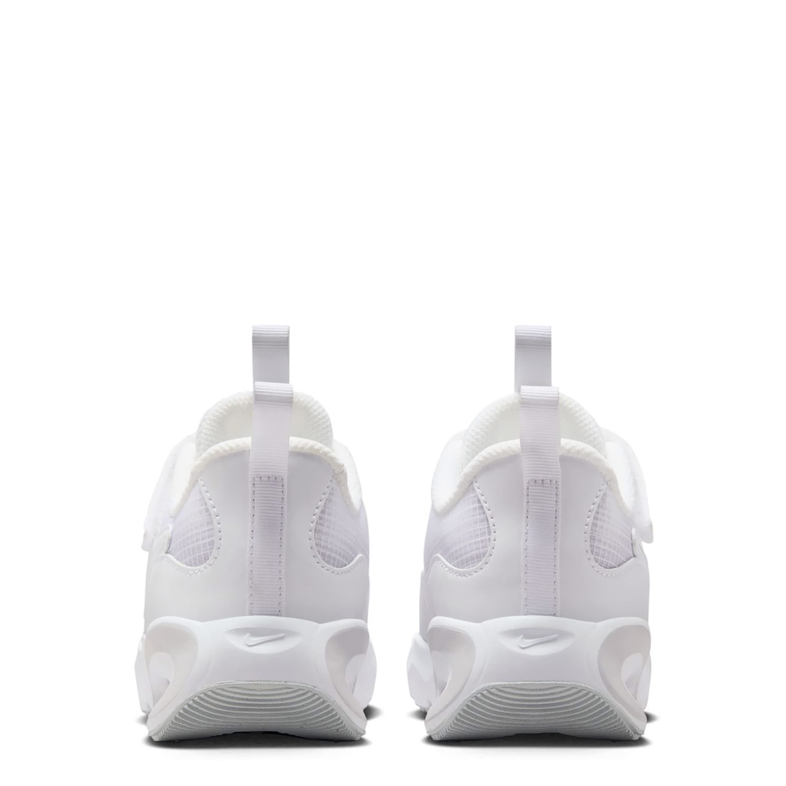 NIKE-GIRLS LITTLE KID AIR MAX NOVA SNEAKER-WHITE & PLATINUM