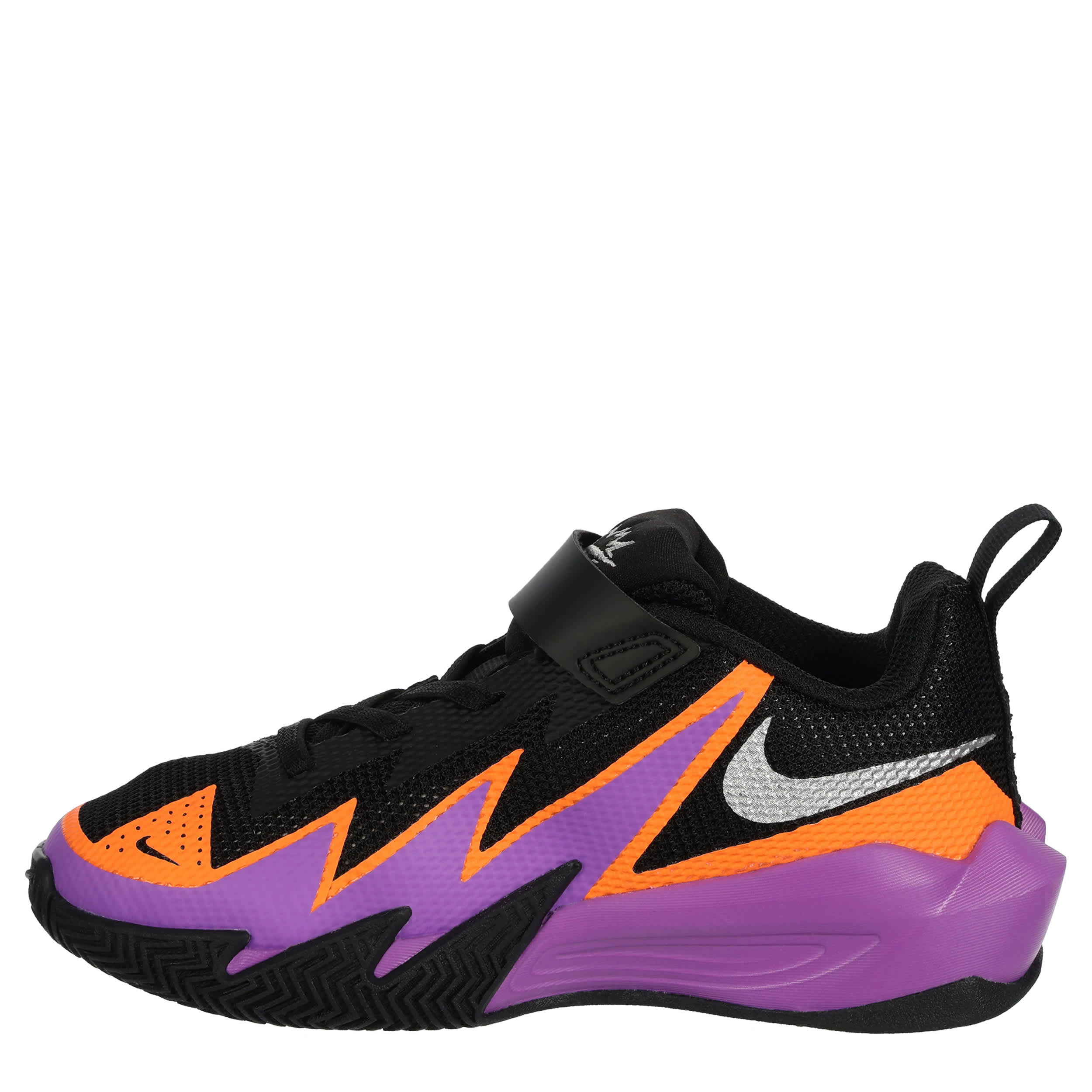 NIKE-BOYS LITTLE KID ST  DYNAMITE SNEAKER-BLACK & DARK PURPLE