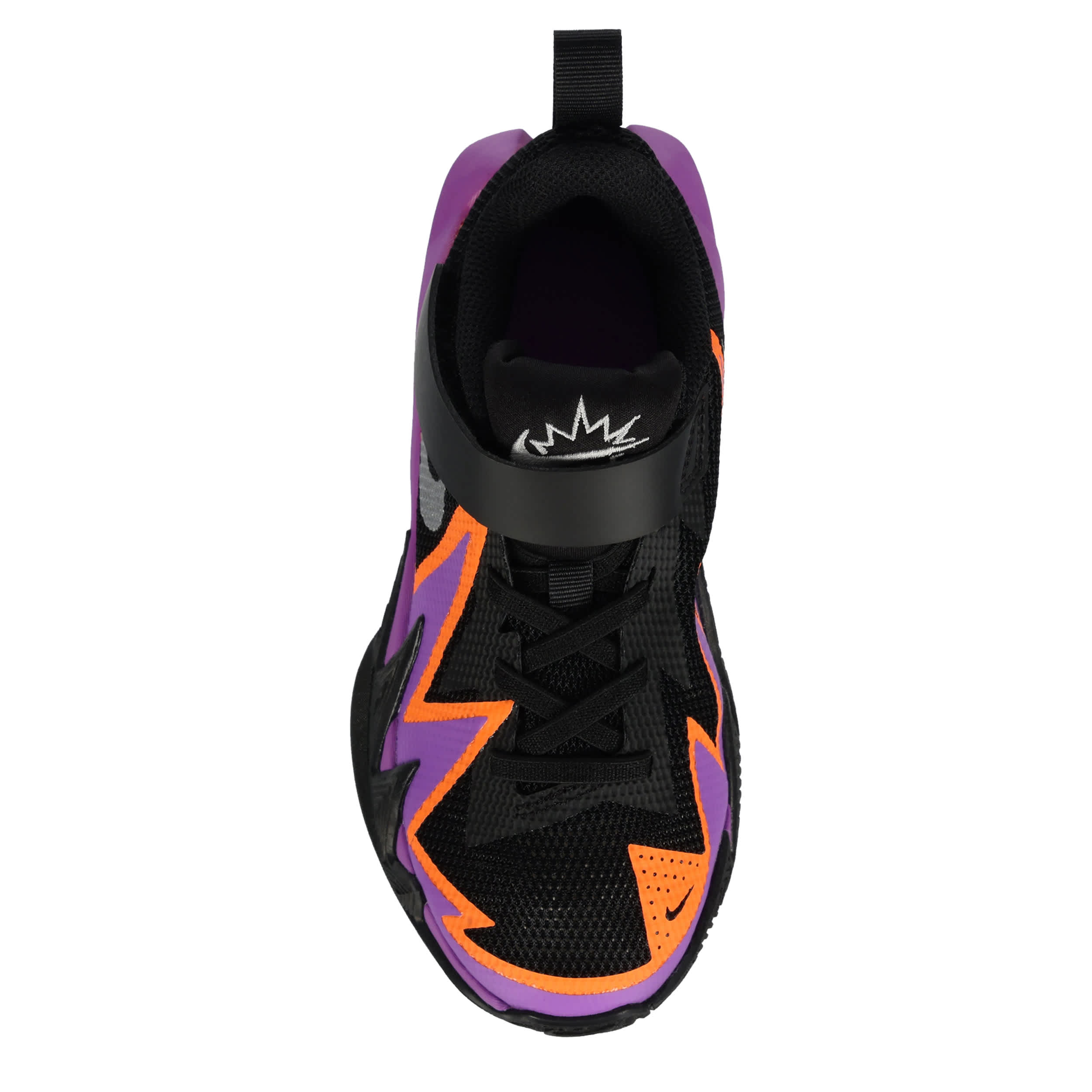 NIKE-BOYS LITTLE KID ST  DYNAMITE SNEAKER-BLACK & DARK PURPLE