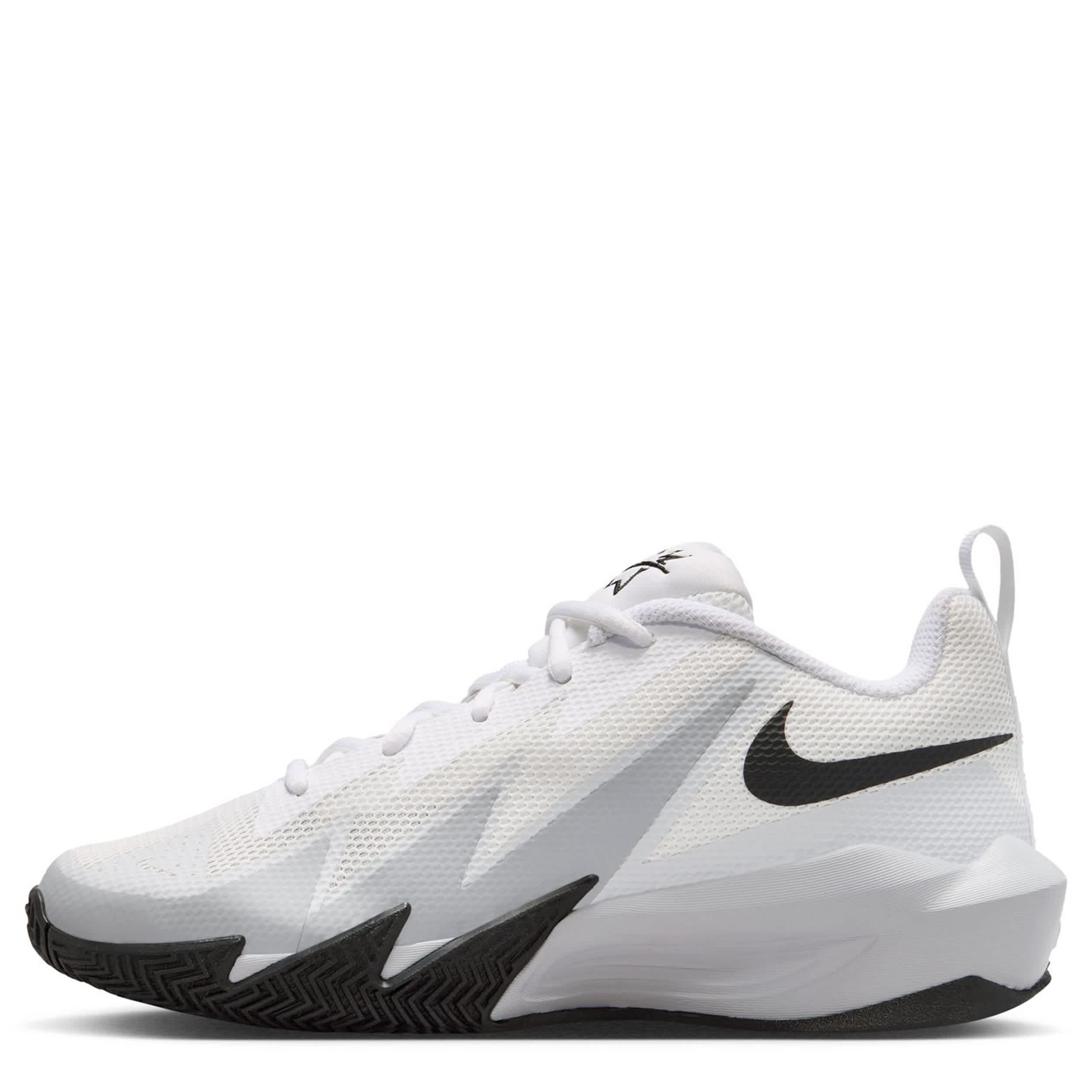 NIKE-BOYS BIG KID ST  DYNAMITE SNEAKER-WHITE & BLACK