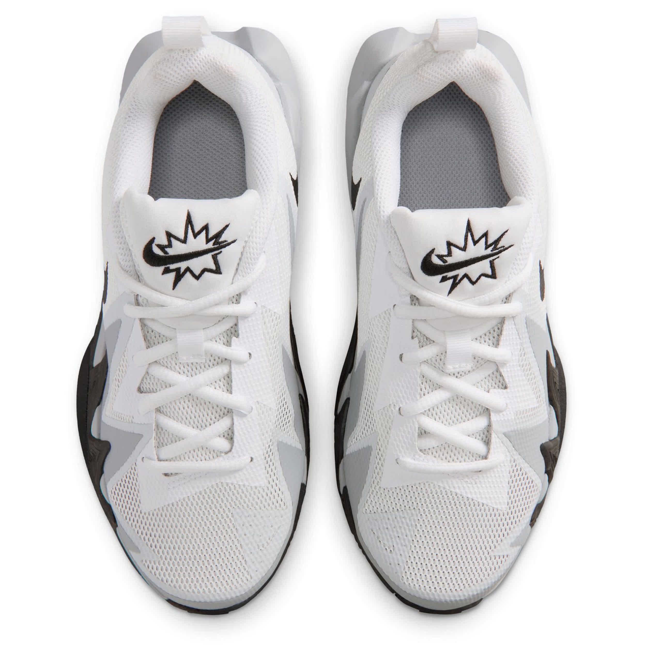 NIKE-BOYS BIG KID ST  DYNAMITE SNEAKER-WHITE & BLACK