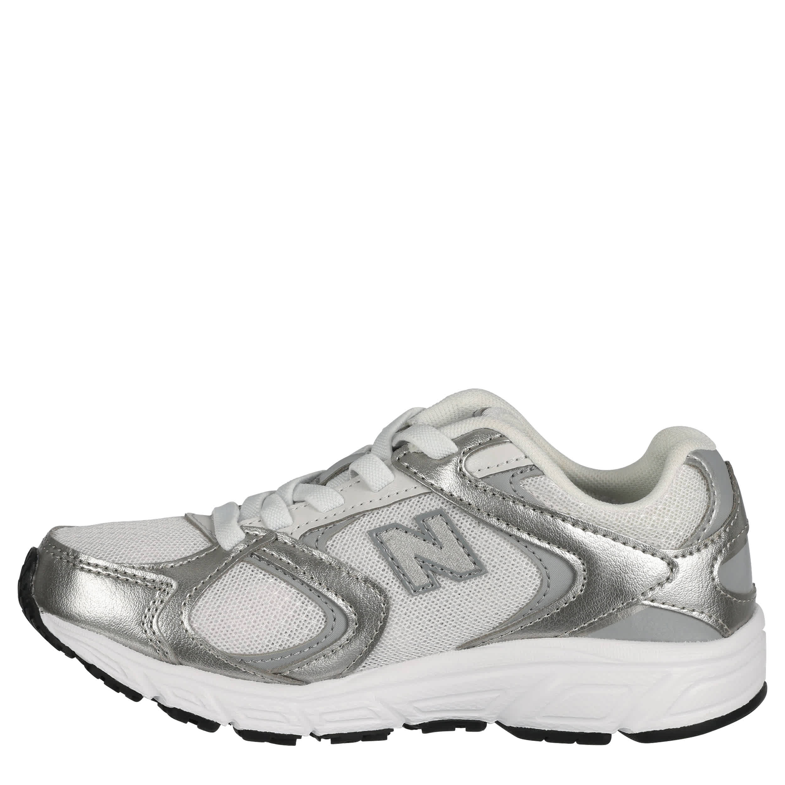 NEW BALANCE-BOYS LITTLE KID 408 SNEAKER-SILVER & GREY