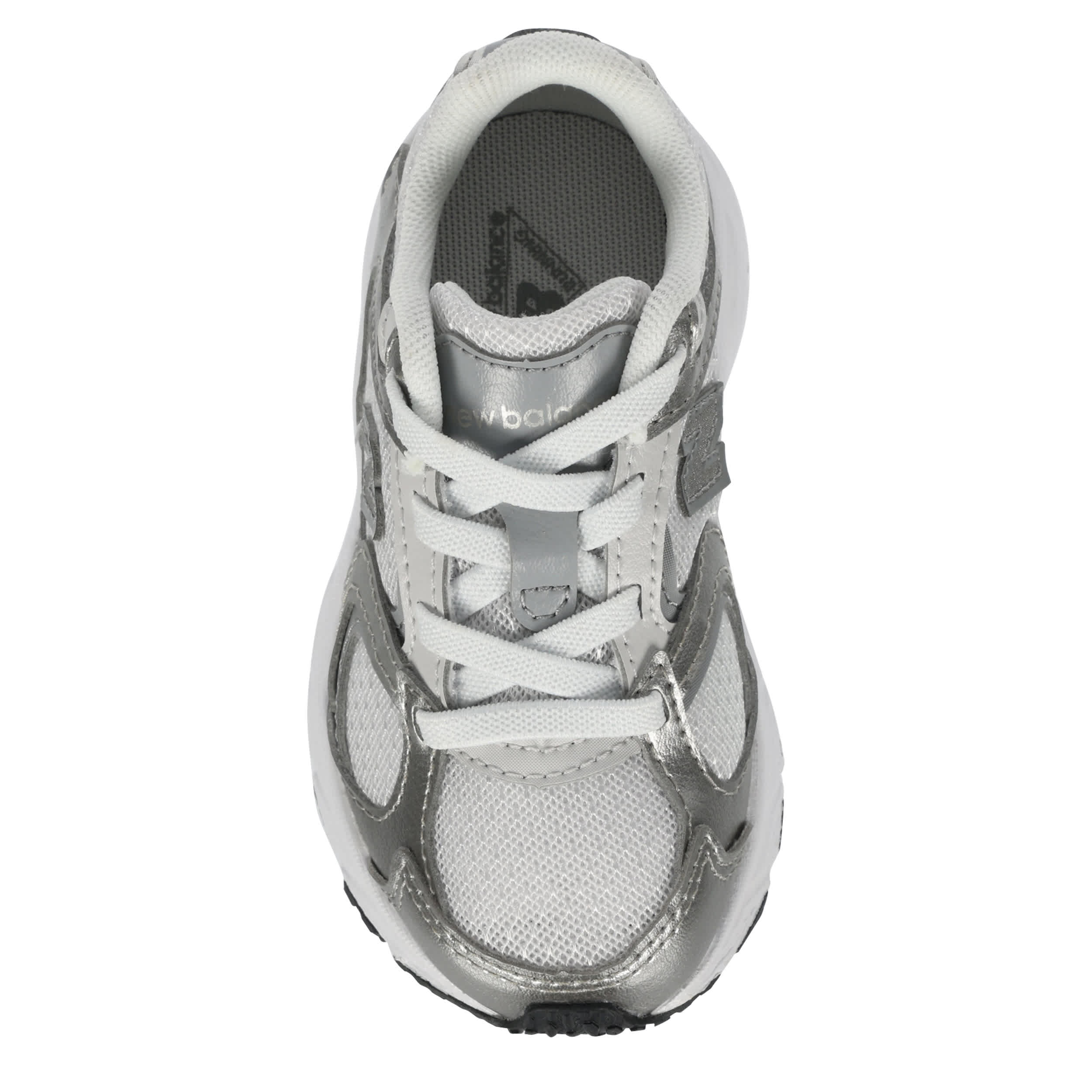 NEW BALANCE-BOYS INFANT-TODDLER 408 SNEAKER-SILVER & GREY