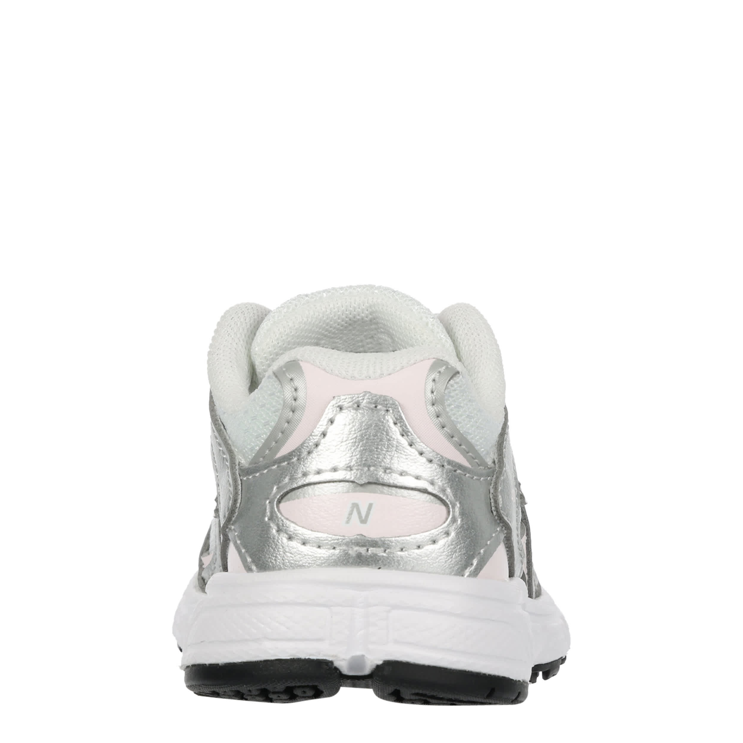 NEW BALANCE-GIRLS INFANT-TODDLER 408 SNEAKER-SILVER & PALE PINK