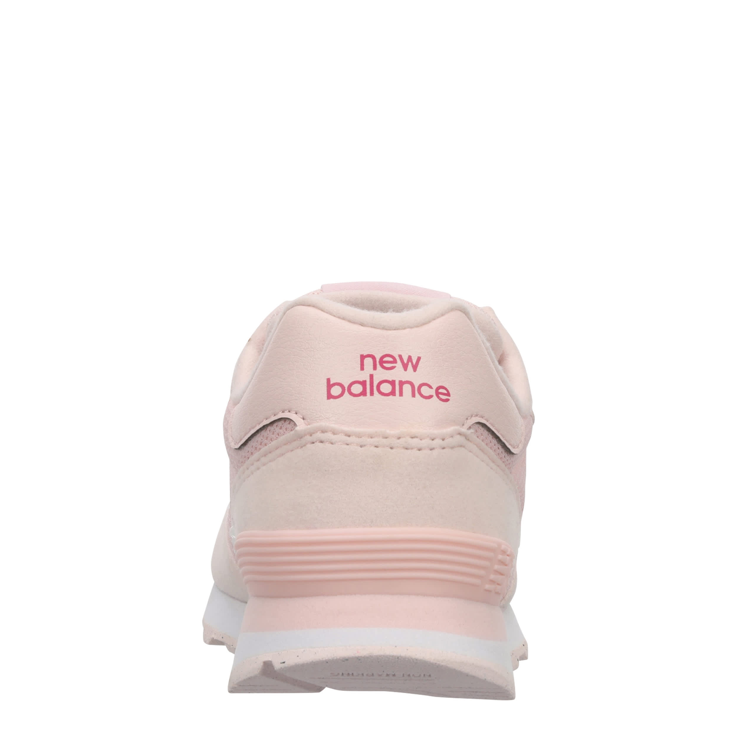 NEW BALANCE-GIRLS LITTLE KID 515 SNEAKER-PALE PINK & WHITE