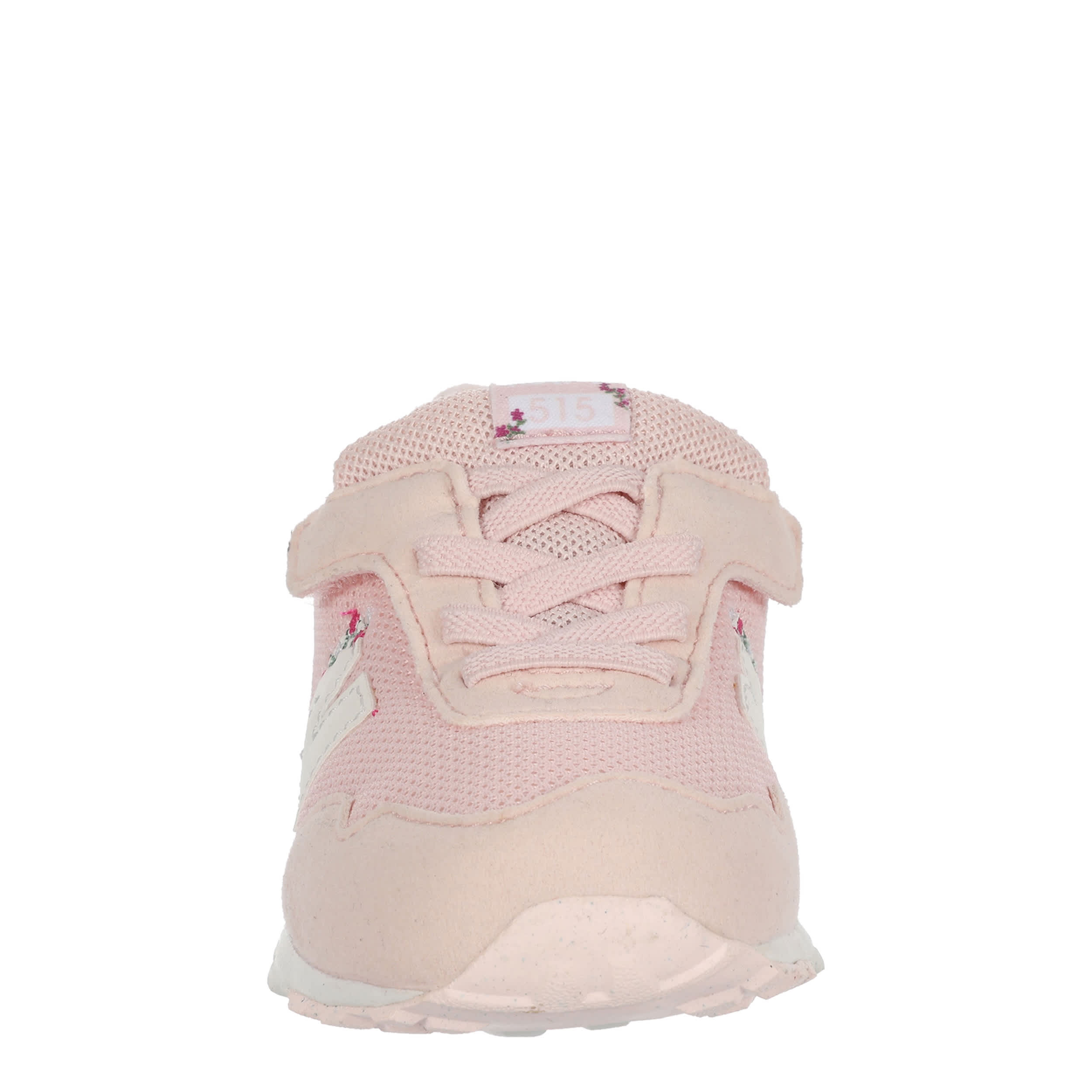 NEW BALANCE-GIRLS INFANT TODDLER 515 SNEAKER-PALE PINK & WHITE