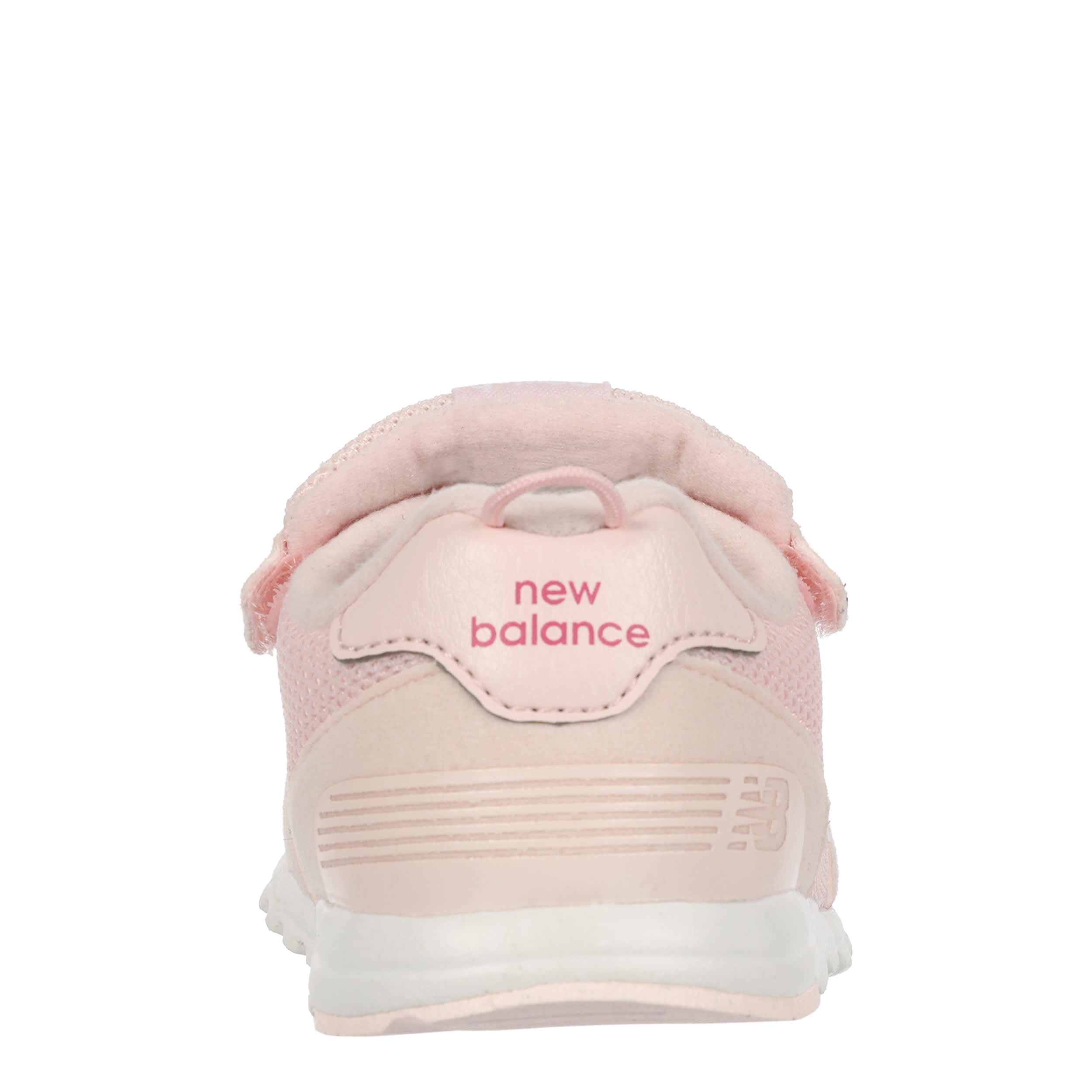 NEW BALANCE-GIRLS INFANT TODDLER 515 SNEAKER-PALE PINK & WHITE
