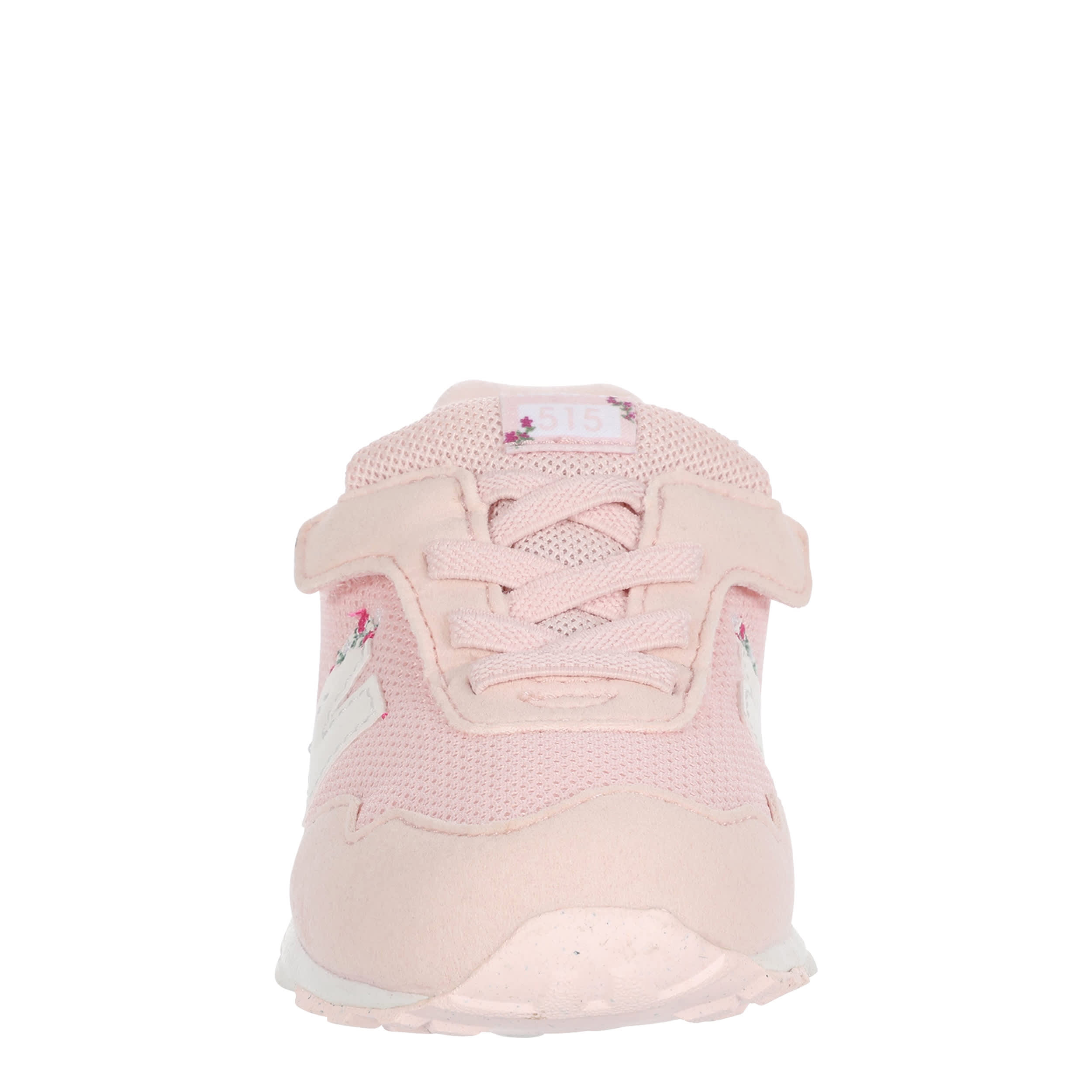 NEW BALANCE-GIRLS INFANT TODDLER 515 SNEAKER-PALE PINK & WHITE
