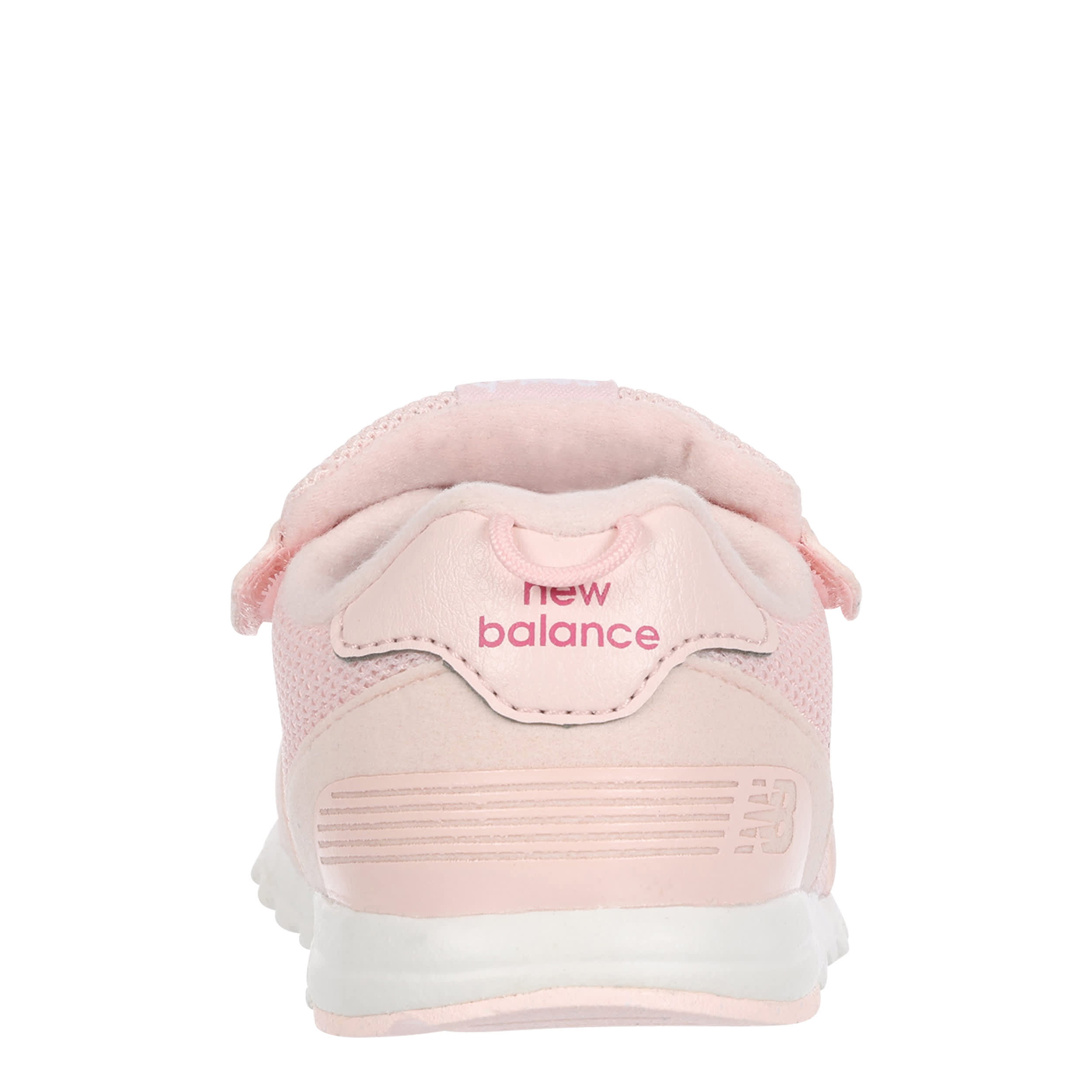 NEW BALANCE-GIRLS INFANT TODDLER 515 SNEAKER-PALE PINK & WHITE