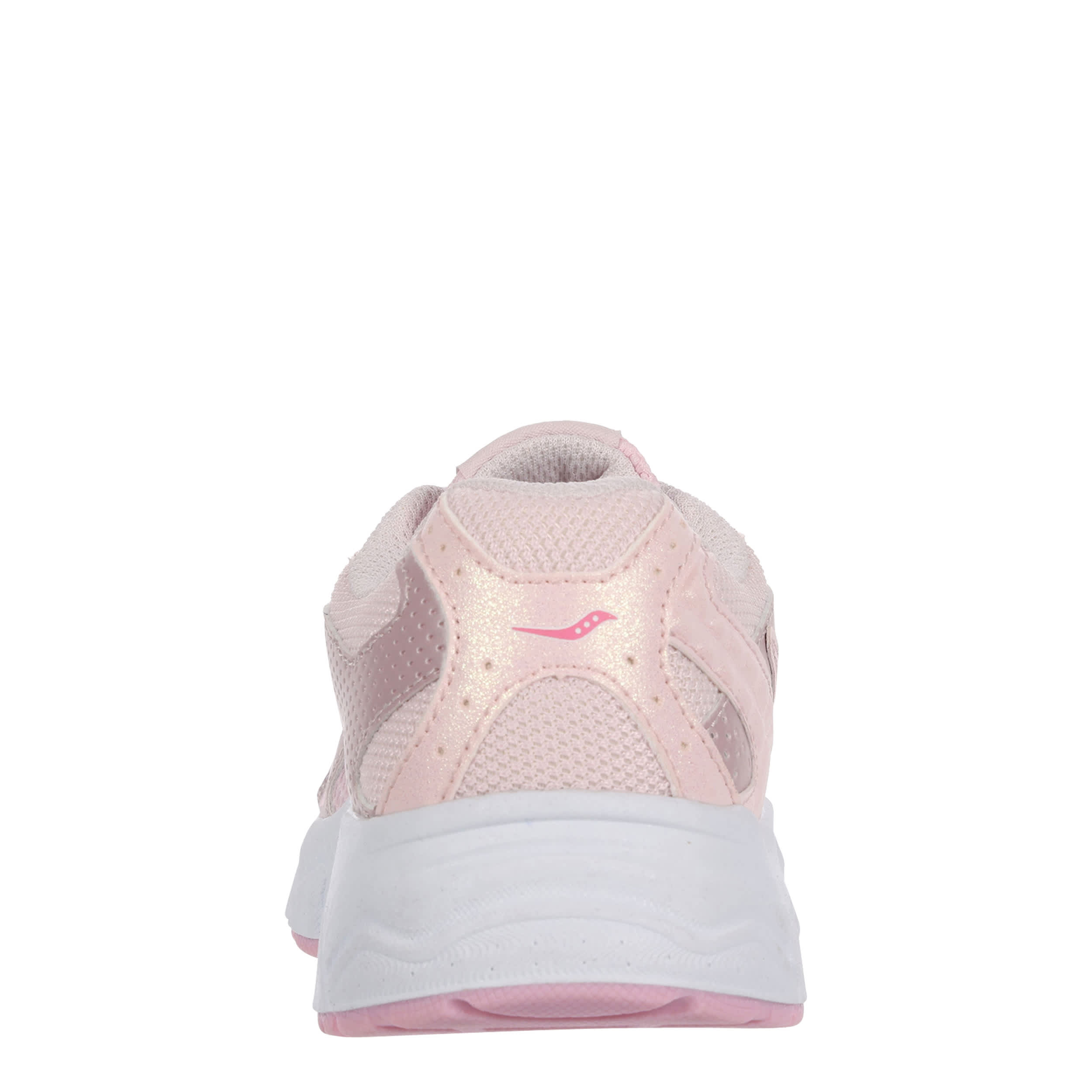 SAUCONY-GIRLS LITTLE-BIG KID VOLT 1000 SNEAKER-PINK & WHITE