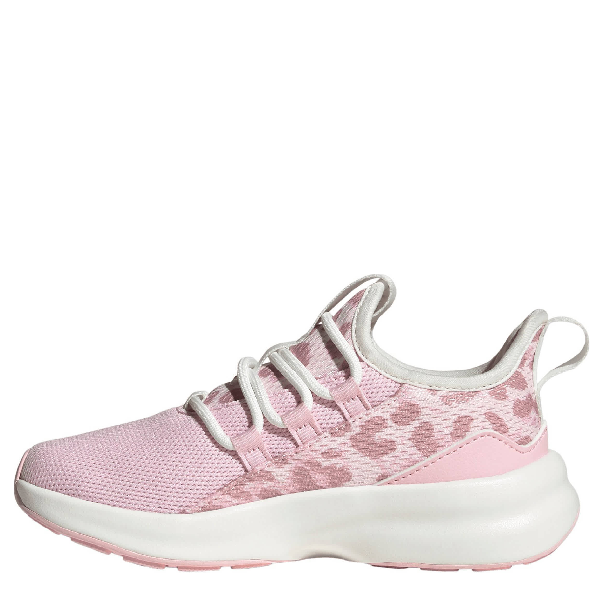 ADIDAS-GIRLS LITTLE-BIG KID LITE RACER ADAPT 8 SNEAKER-PINK & WHITE
