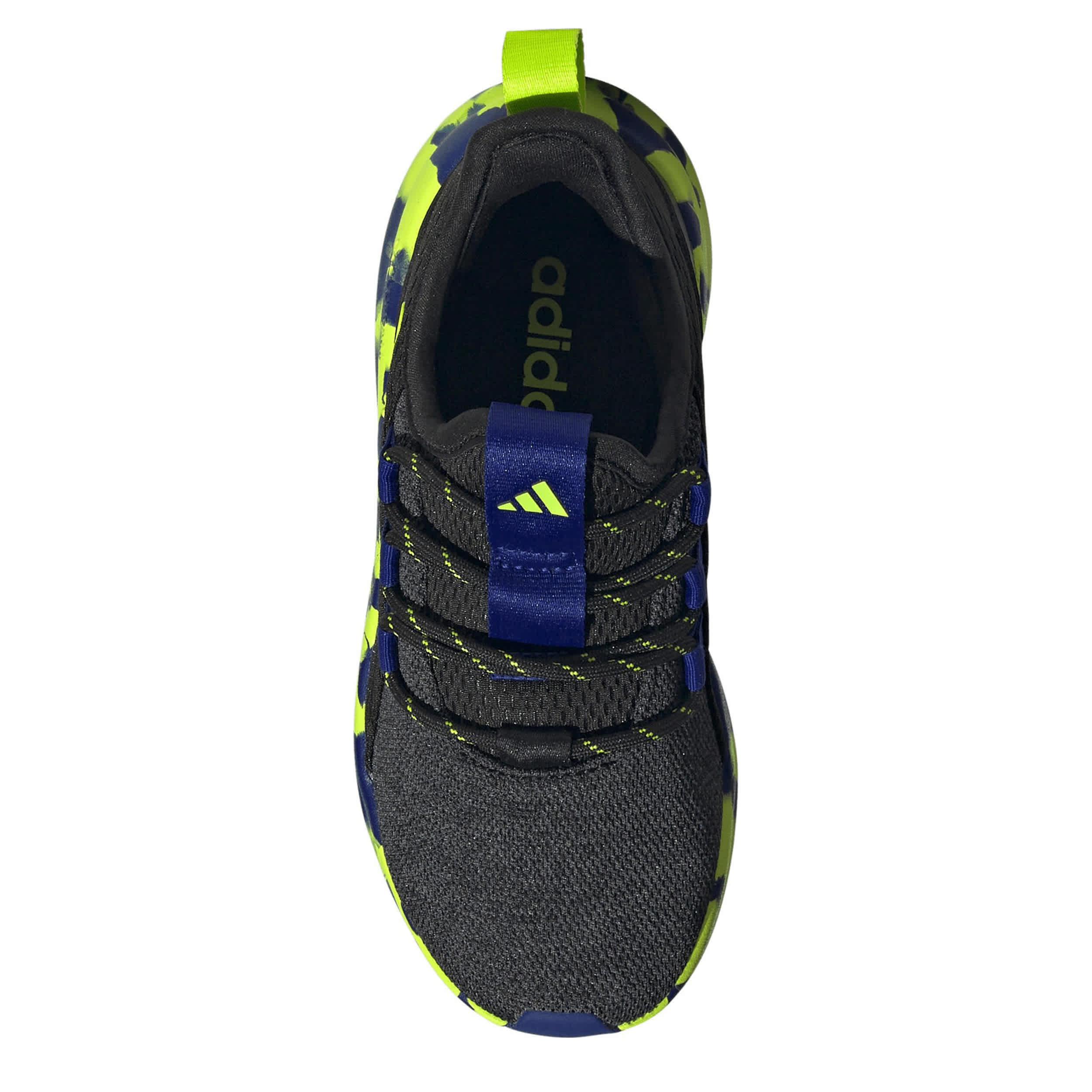 ADIDAS-BOYS LITTLE-BIG KID LITE RACER ADAPT 8 SLIP ON SNEAKER-BLACK & LIME