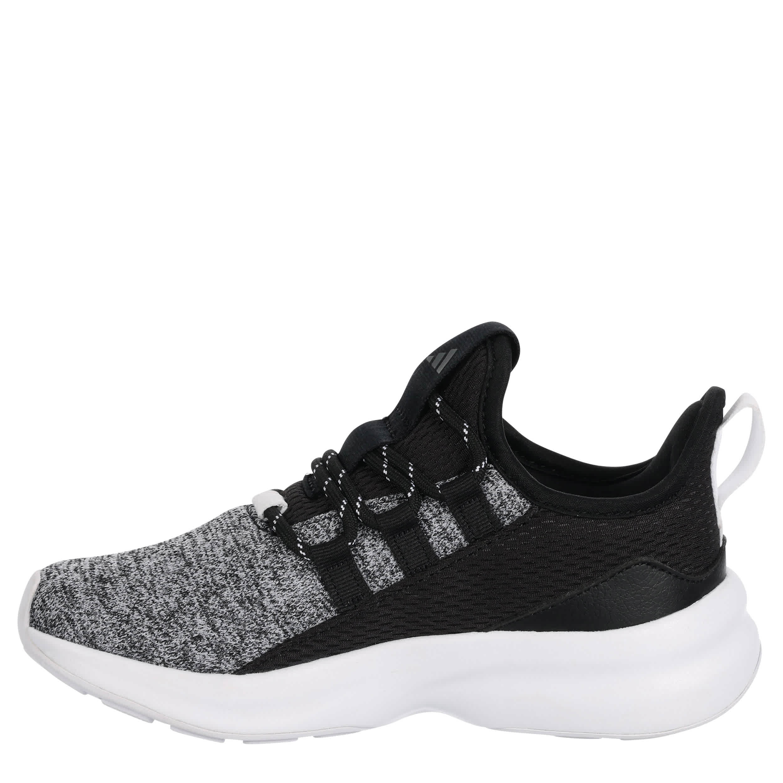 ADIDAS-BOYS LITTLE-BIG KID LITE RACER ADAPT 8 SLIP ON SNEAKER-BLACK & WHITE