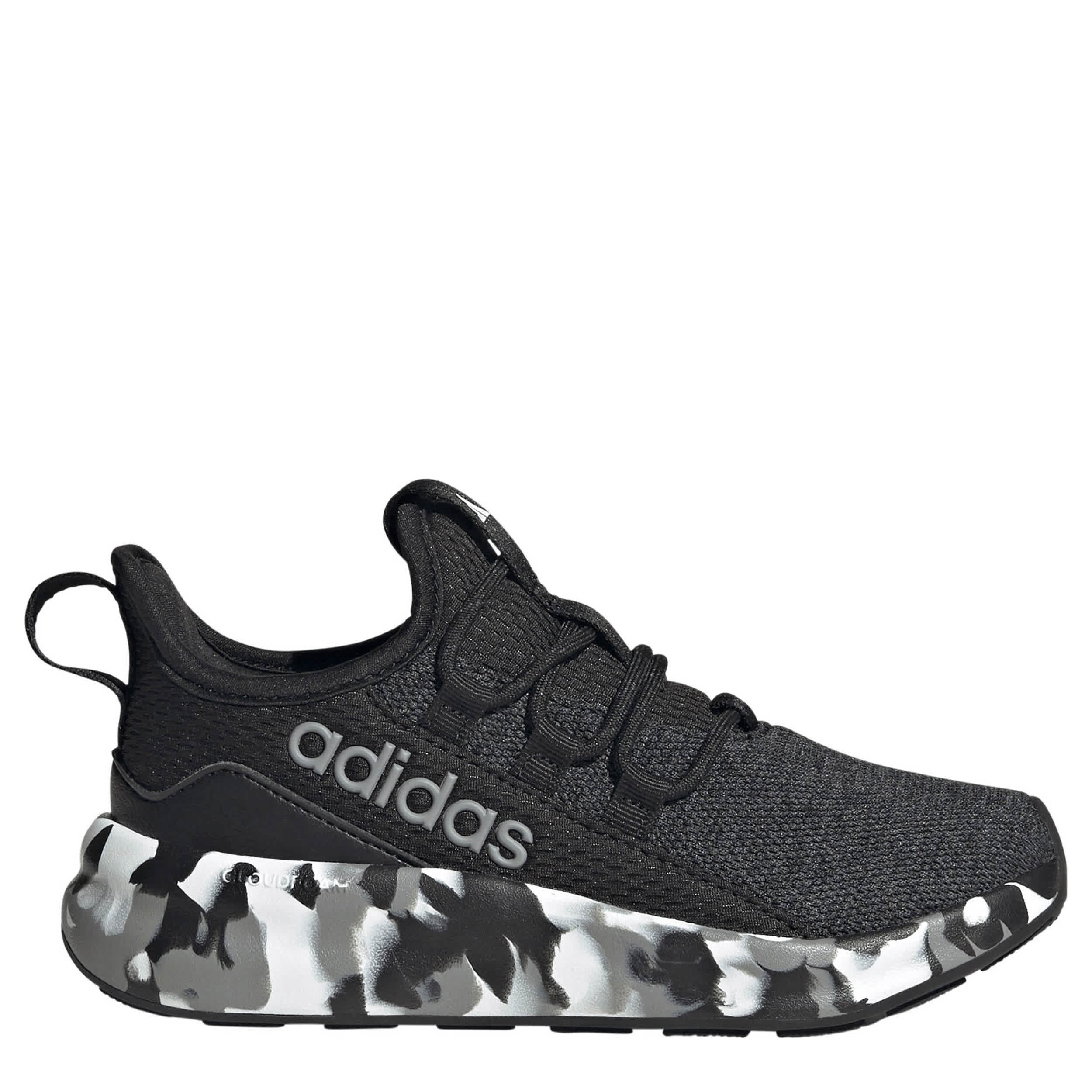ADIDAS-BOYS LITTLE-BIG KID LITE RACER ADAPT 8 SLIP ON SNEAKER-BLACK & GREY