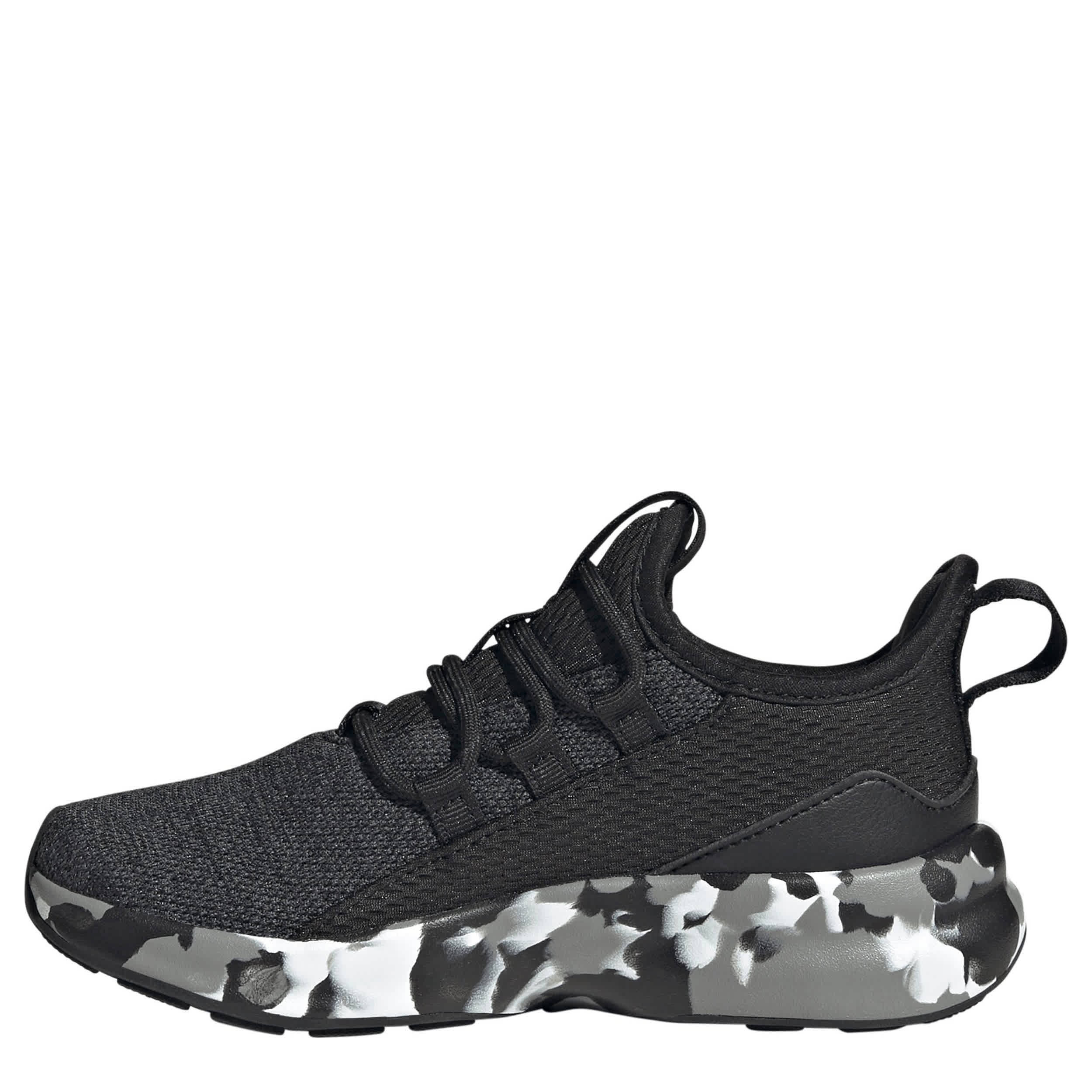 ADIDAS-BOYS LITTLE-BIG KID LITE RACER ADAPT 8 SLIP ON SNEAKER-BLACK & GREY
