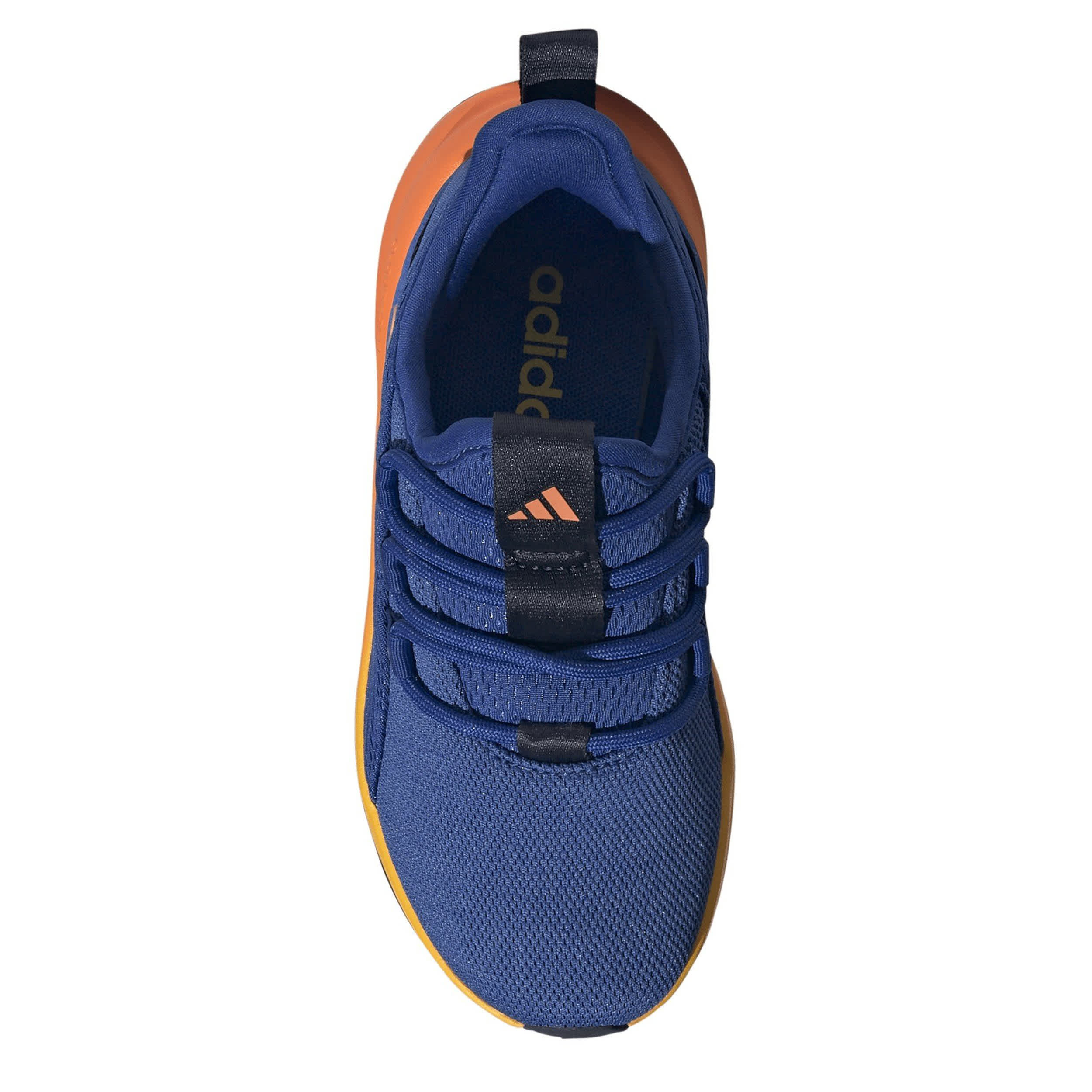ADIDAS-BOYS LITTLE-BIG KID LITE RACER ADAPT 8 SLIP ON SNEAKER-BLUE & ORANGE