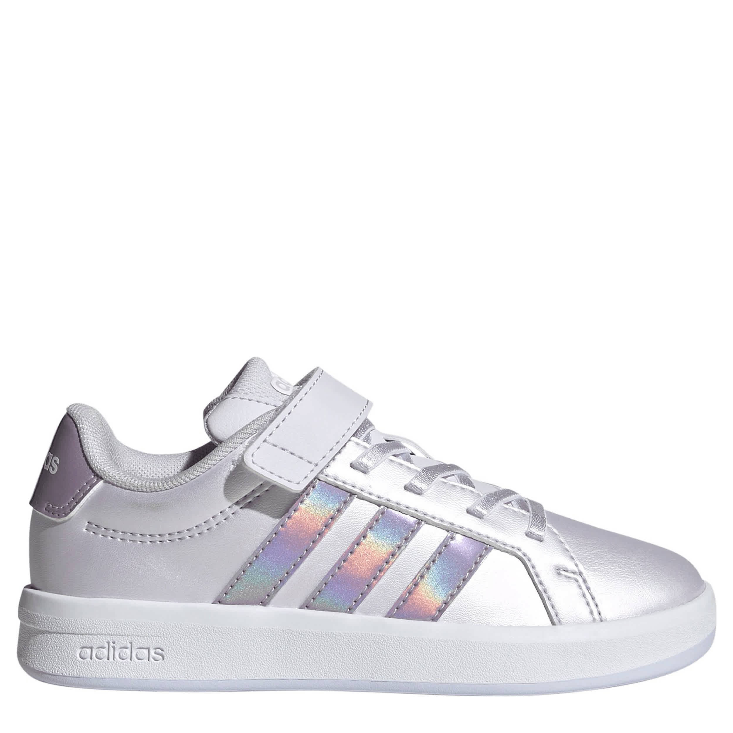 ADIDAS-GIRLS LITTLE KID GRAND COURT 3.0 SNEAKER-LILAC & BLUSH