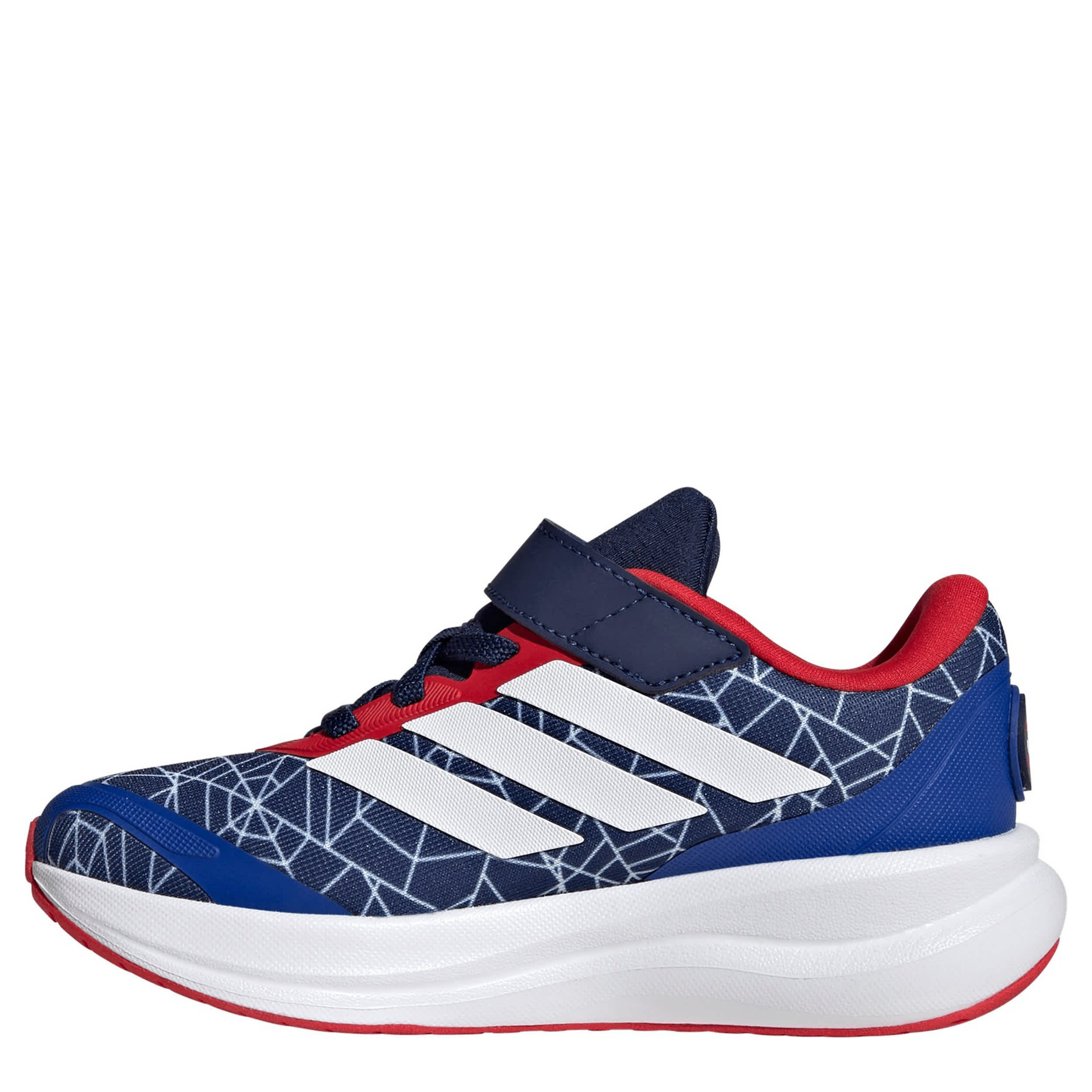 ADIDAS-BOYS ITTLE KID RUNFALCON 6 SNEAKER-BLUE & RED