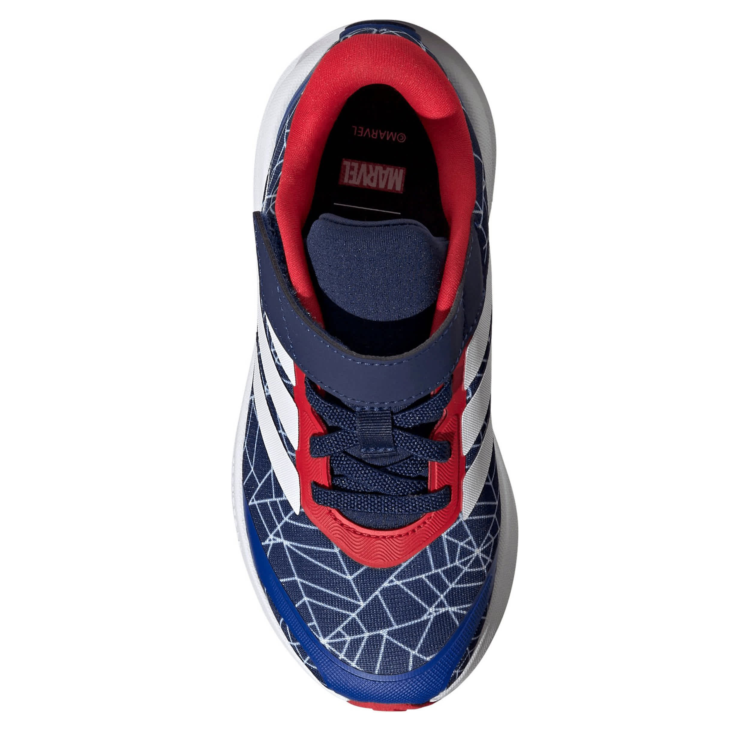 ADIDAS-BOYS ITTLE KID RUNFALCON 6 SNEAKER-BLUE & RED