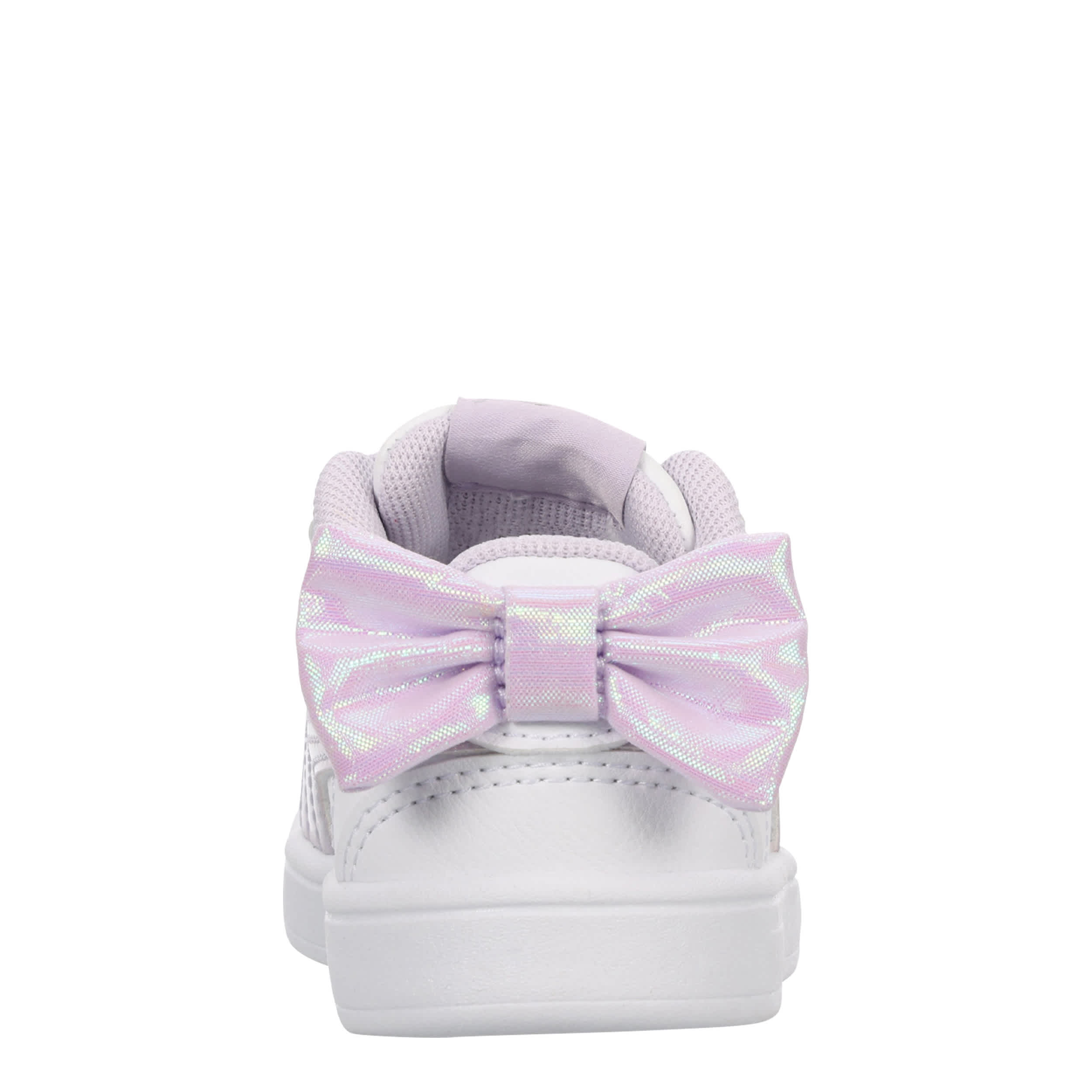 PUMA-GIRLS TODDLER JUNA SNEAKER-WHITE & LILAC