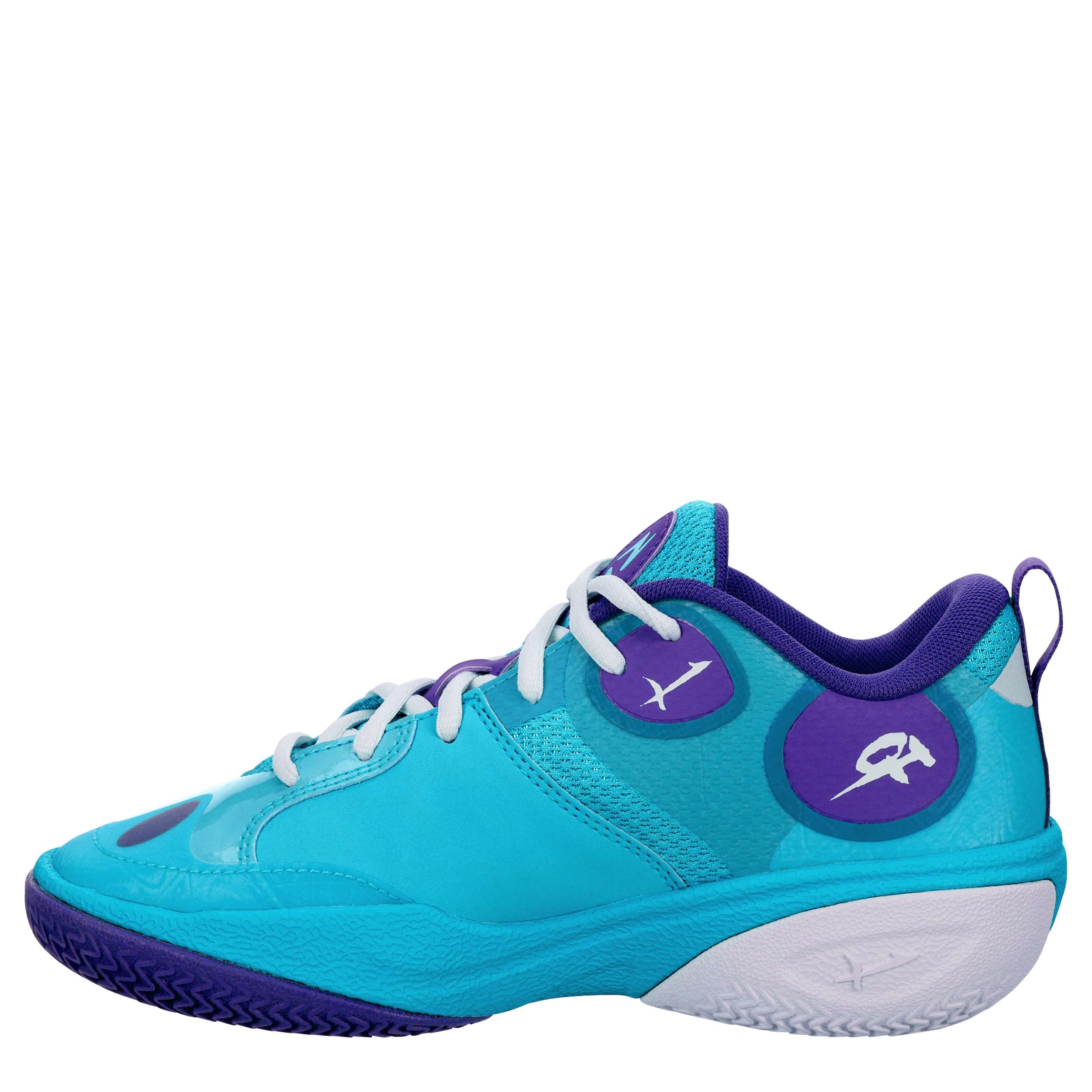 PUMA-BOYS BIG KID MB WORLD .01 BASKETBALL SHOE-TEAL & BLUE