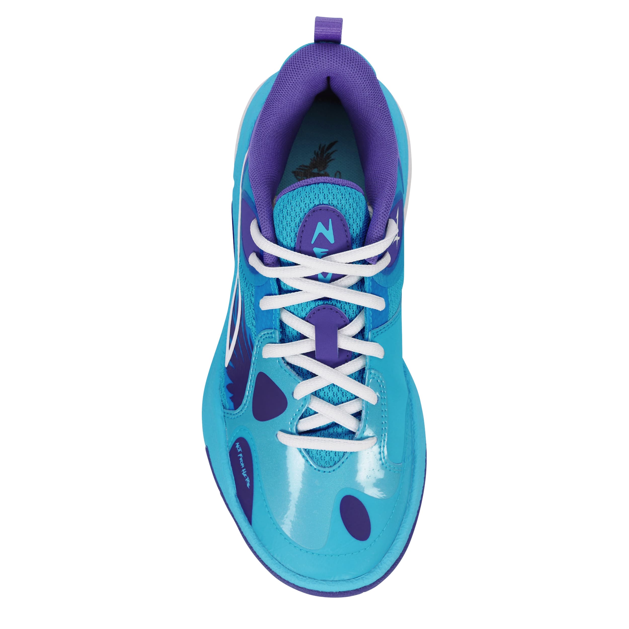 PUMA-BOYS BIG KID MB WORLD .01 BASKETBALL SHOE-TEAL & BLUE