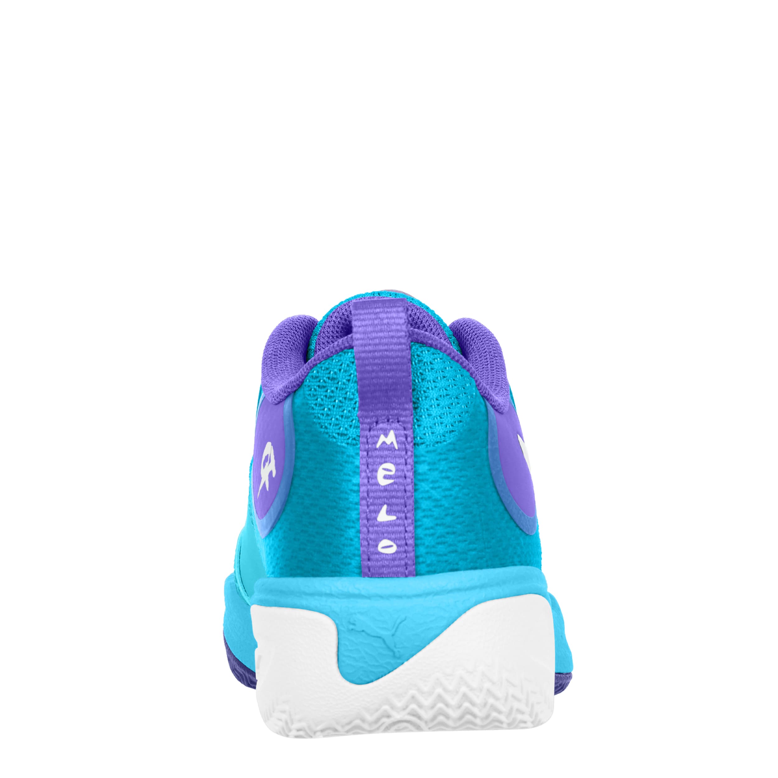 PUMA-BOYS LITTLE KID MB WORLD .01 BASKETBALL SHOE-TEAL & BLUE