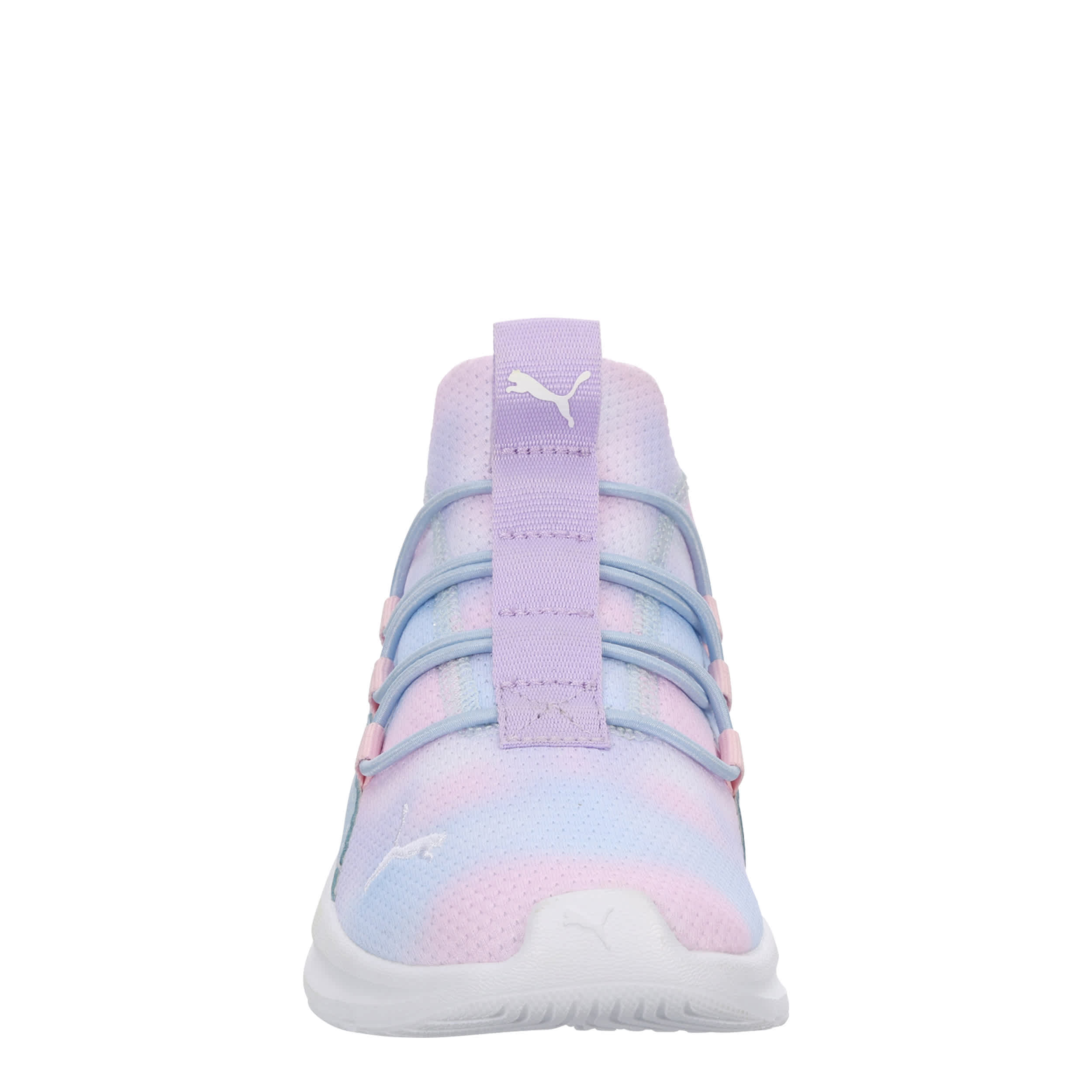 PUMA-GIRLS LITTLE KID SOFTRIDE ONE4ALL 2.0 SNEAKER-LIGHT BLUE & PINK