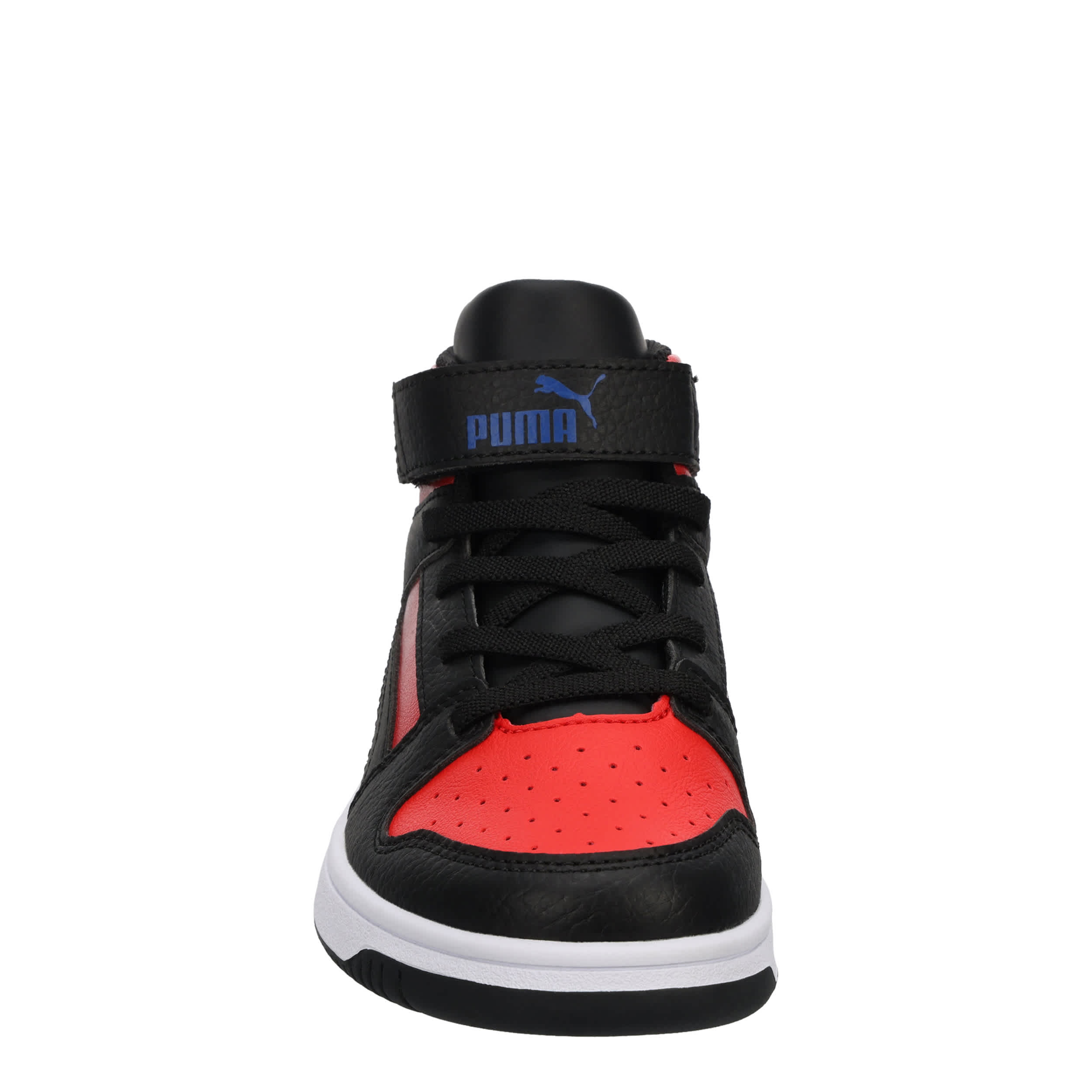 PUMA-BOYS LITTLE KID REBOUND LAYUP SNEAKER-BLACK & RED