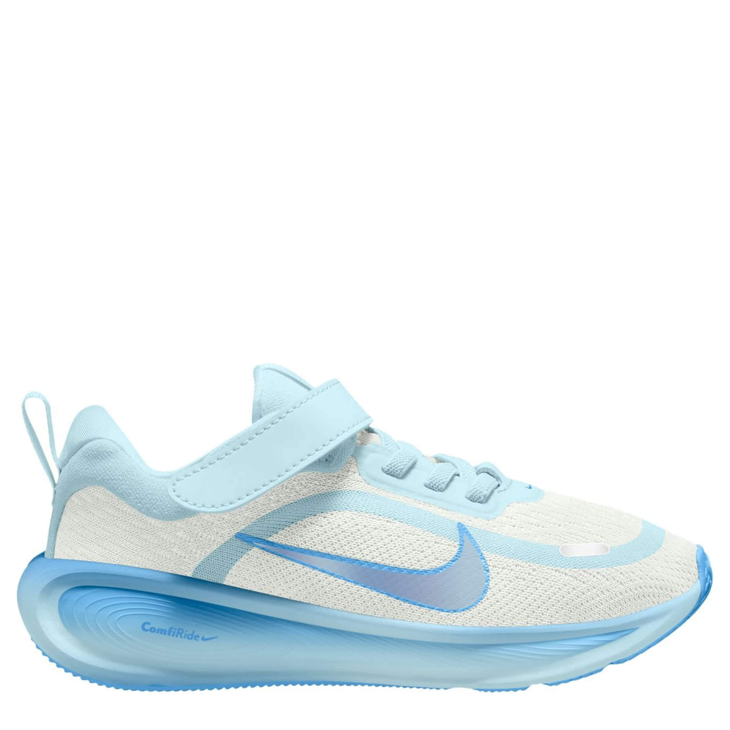 NIKE-GIRLS LITTLE KID STELLAR RIDE SNEAKER-LIGHT BLUE & PALE BLUE