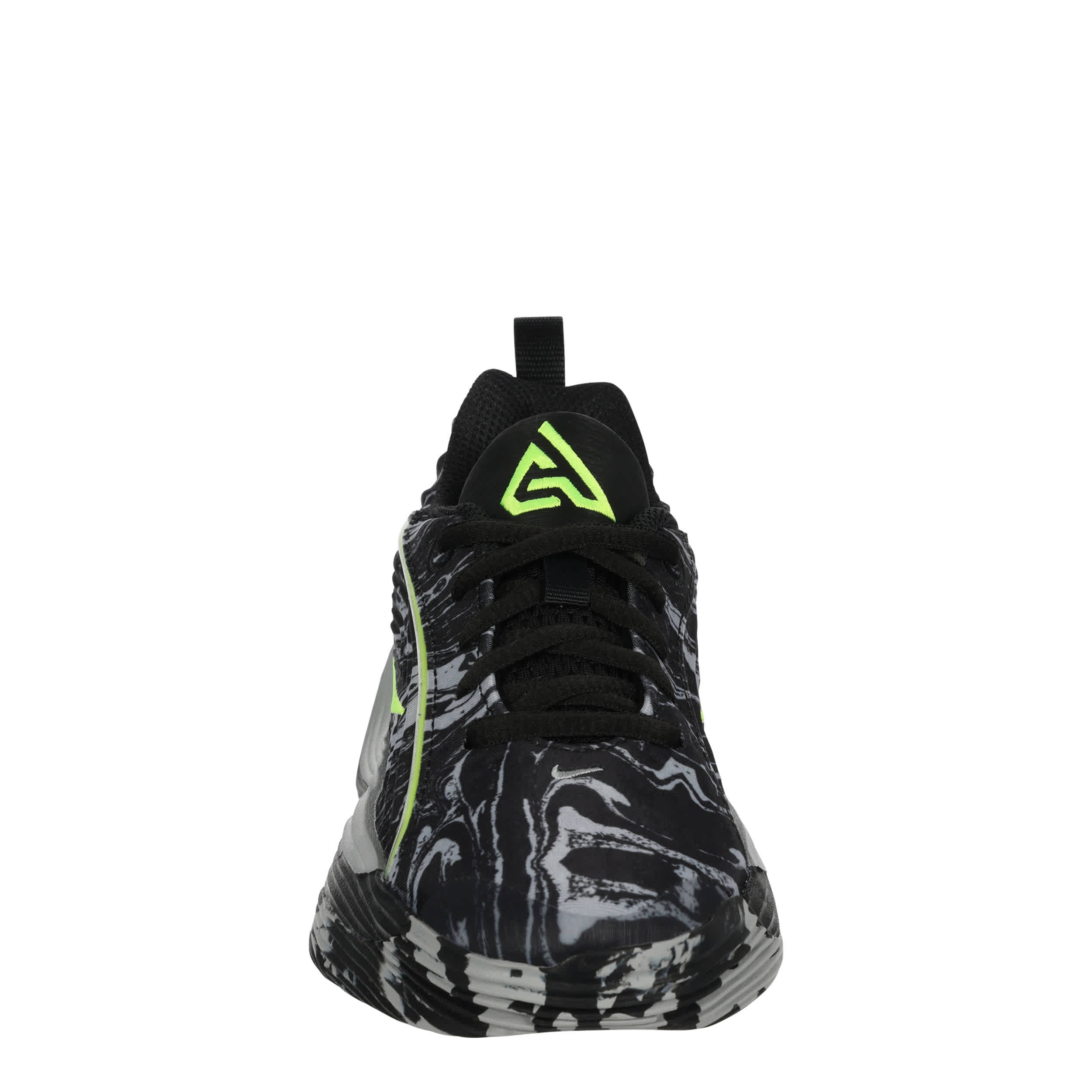 NIKE-BOYS LITTLE KID GIANNIS IMMORTALITY IV BASKETBALL SHOE-BLACK & BRIGHT GREEN