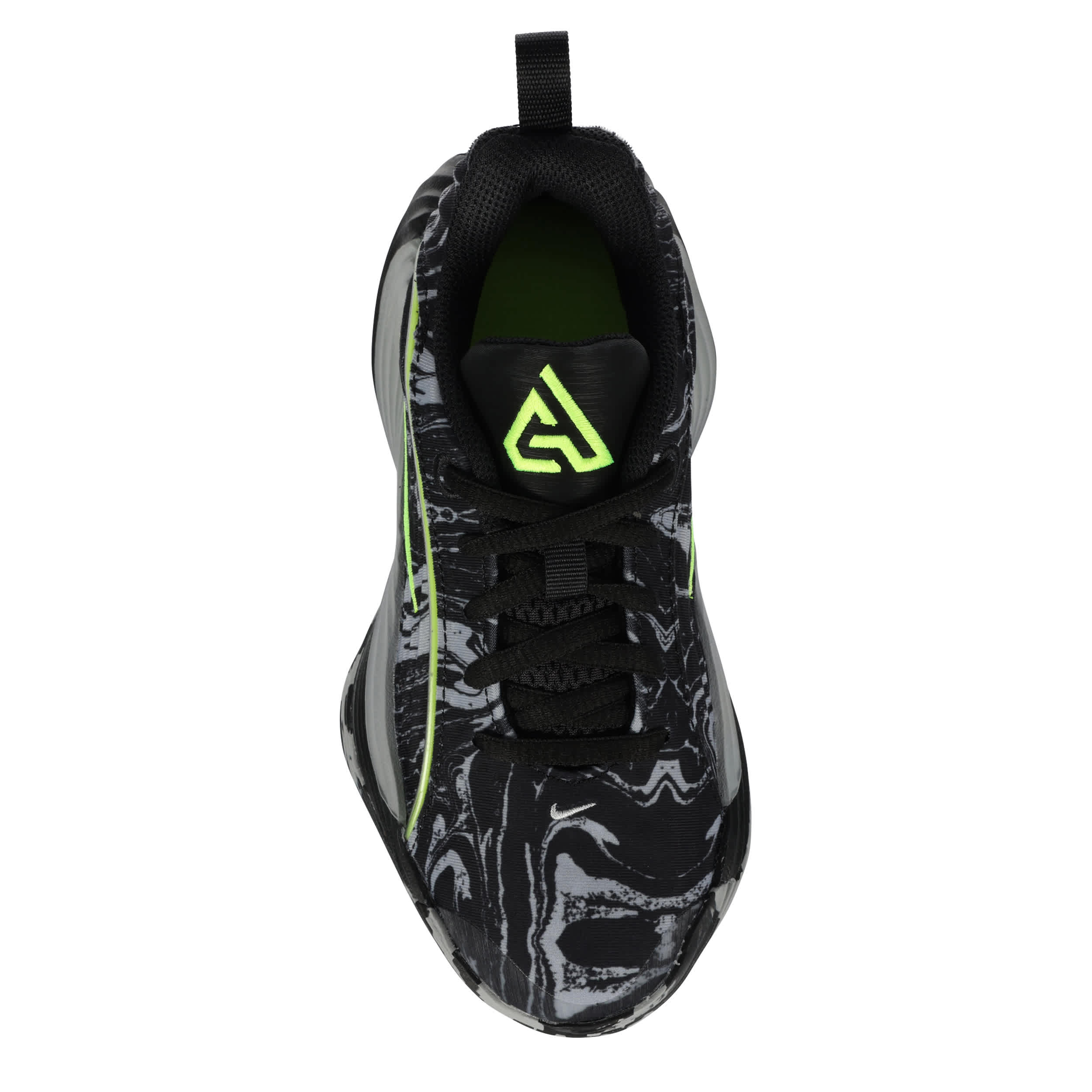NIKE-BOYS LITTLE KID GIANNIS IMMORTALITY IV BASKETBALL SHOE-BLACK & BRIGHT GREEN